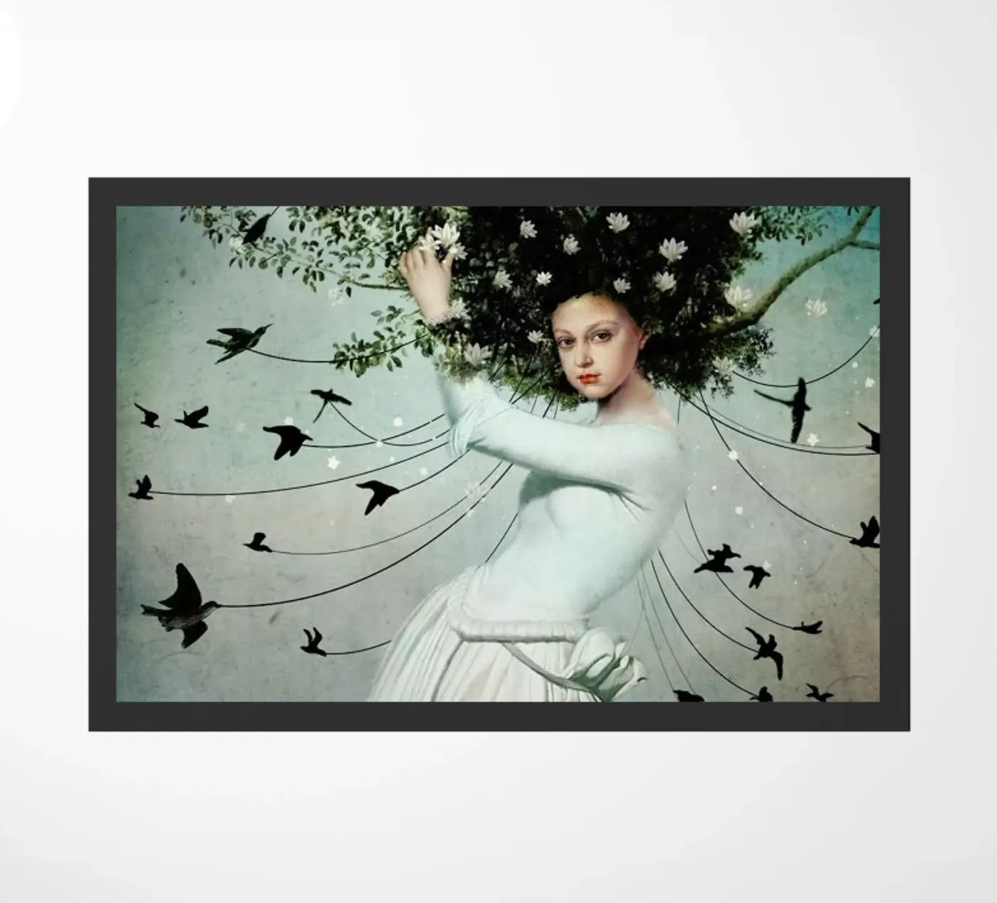 Fly With Me doormat by Catrin Welz-Stein