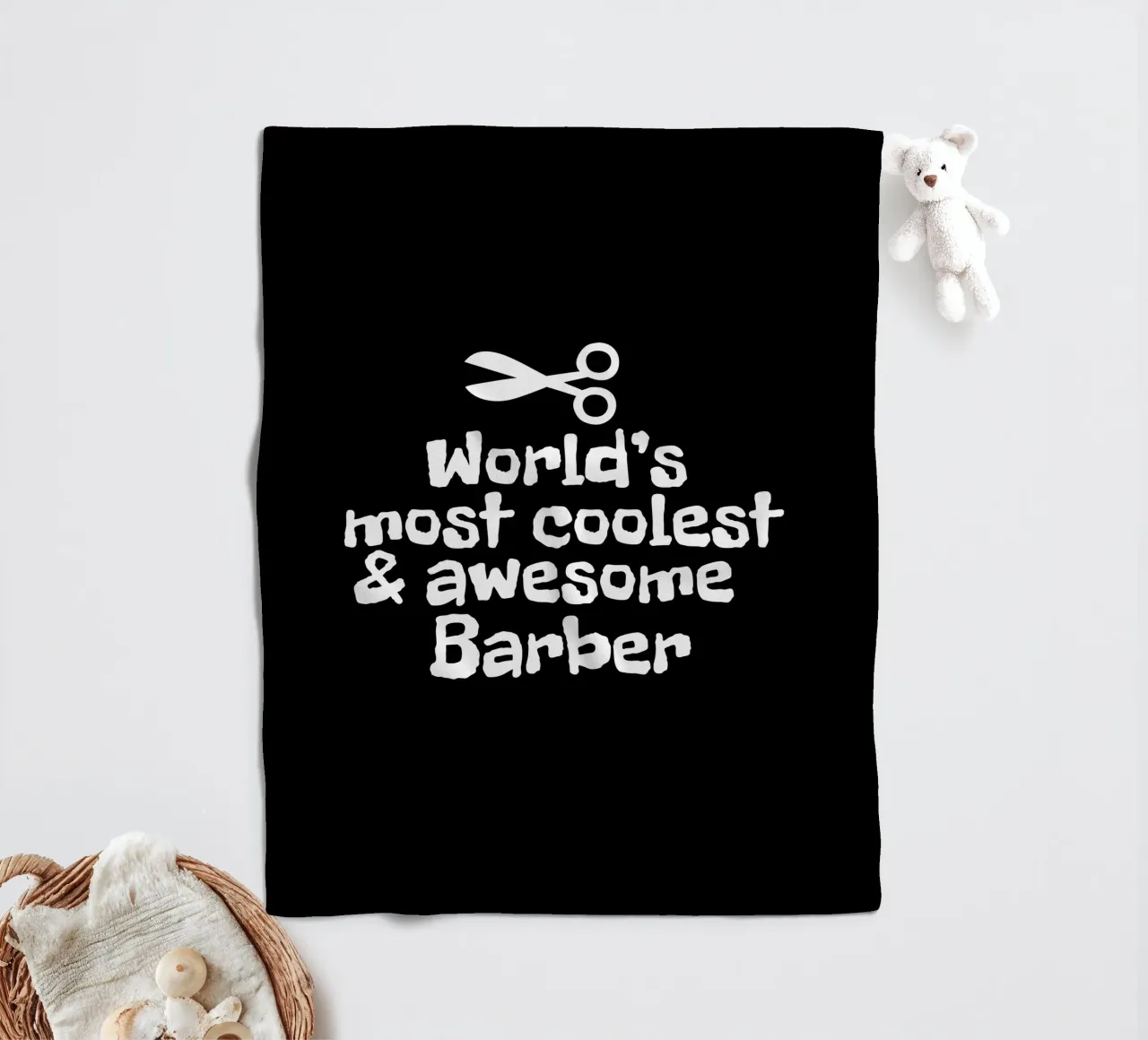 World's most coolest and awesome barber coperta in pile da happieeagle
