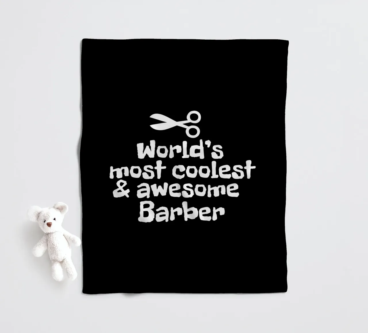 World's most coolest and awesome barber coperta in pile da happieeagle