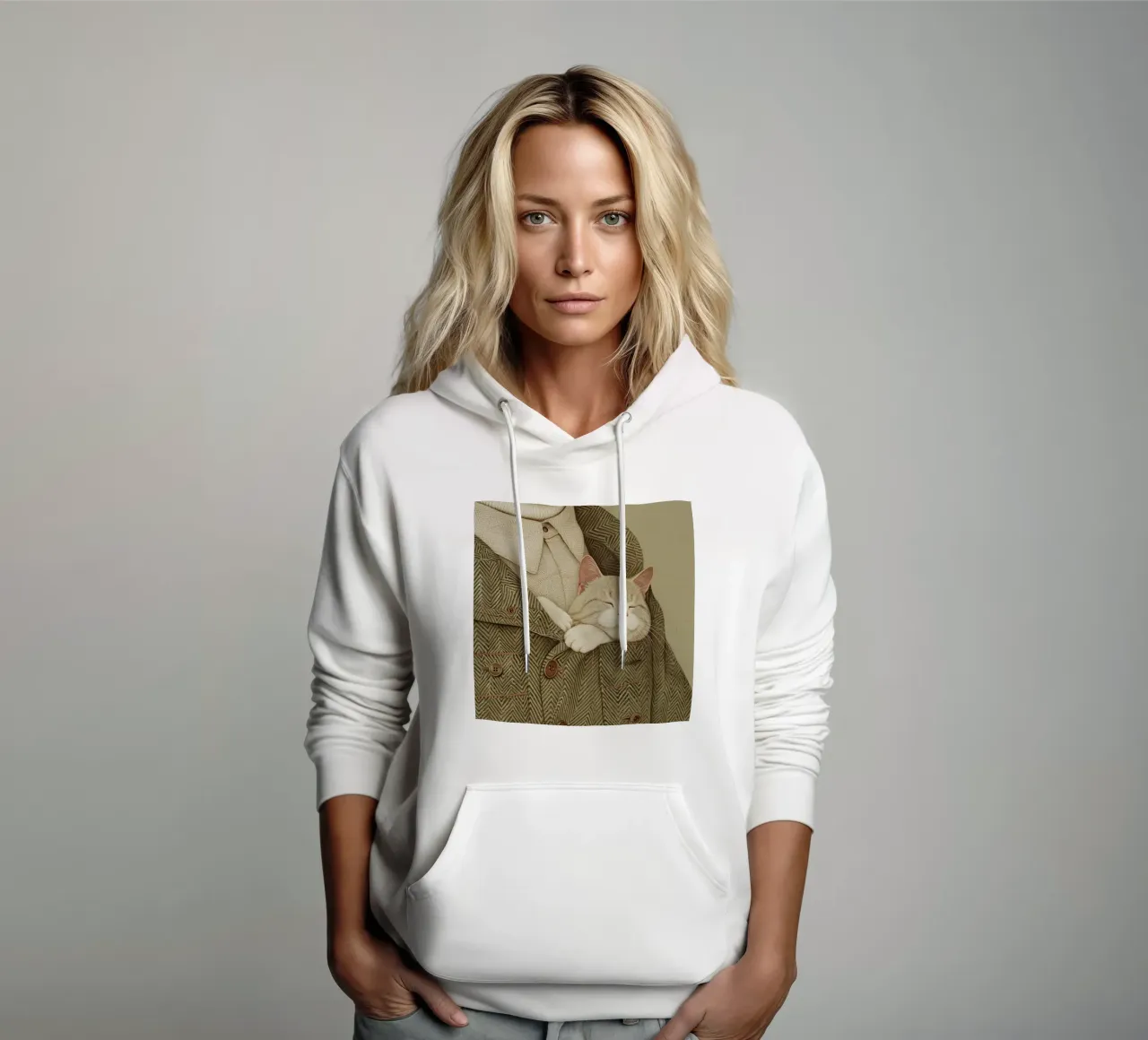 Perfettamente accogliente felpa con cappuccio da Rustic Grace Studio 02