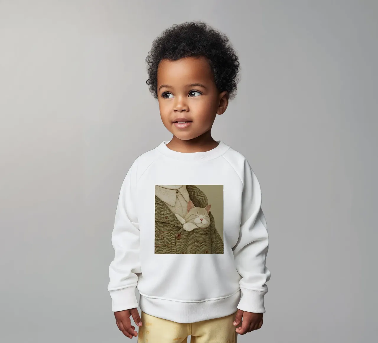 Perfettamente accogliente felpa neonato da Rustic Grace Studio 02