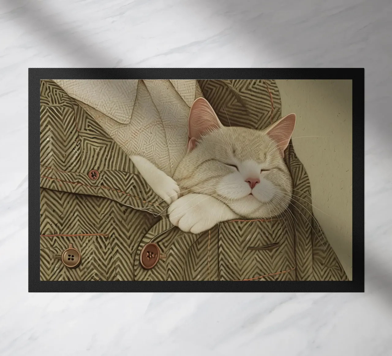 Perfettamente accogliente zerbino da Rustic Grace Studio 02