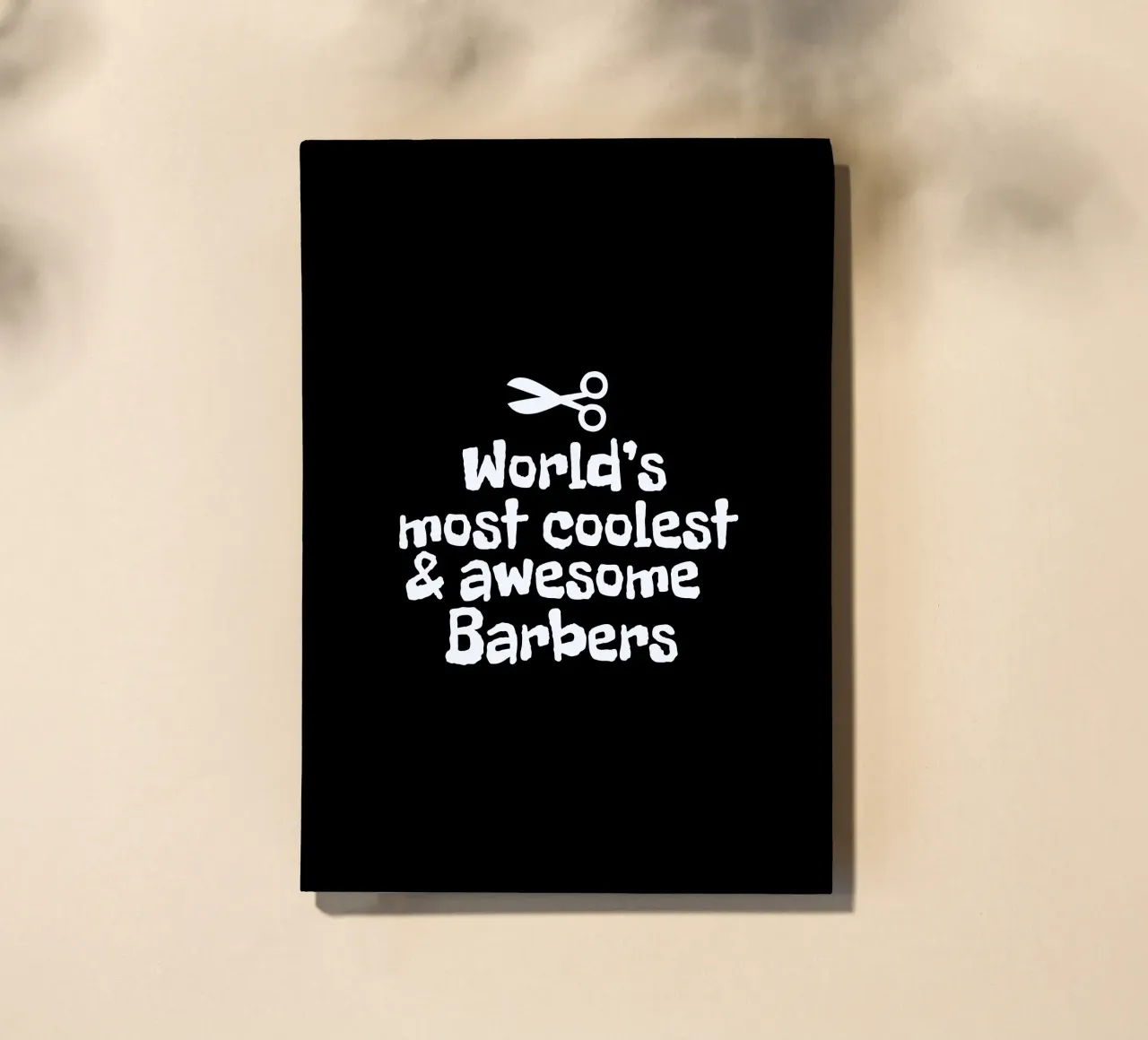 World's most coolest and awesome barbers notebook by happieeagle