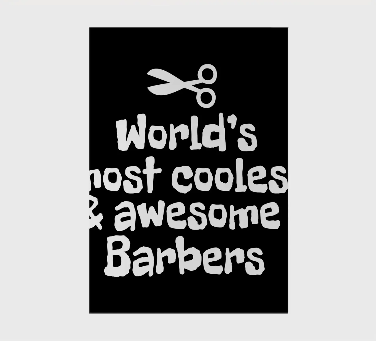 World's most coolest and awesome barbers notebook by happieeagle
