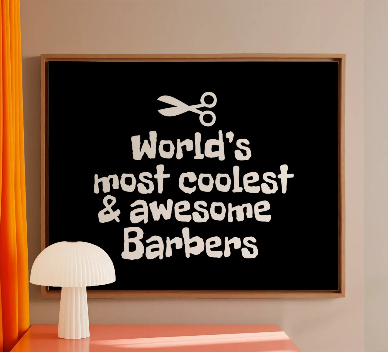 World's most coolest and awesome barbers canvas van happieeagle