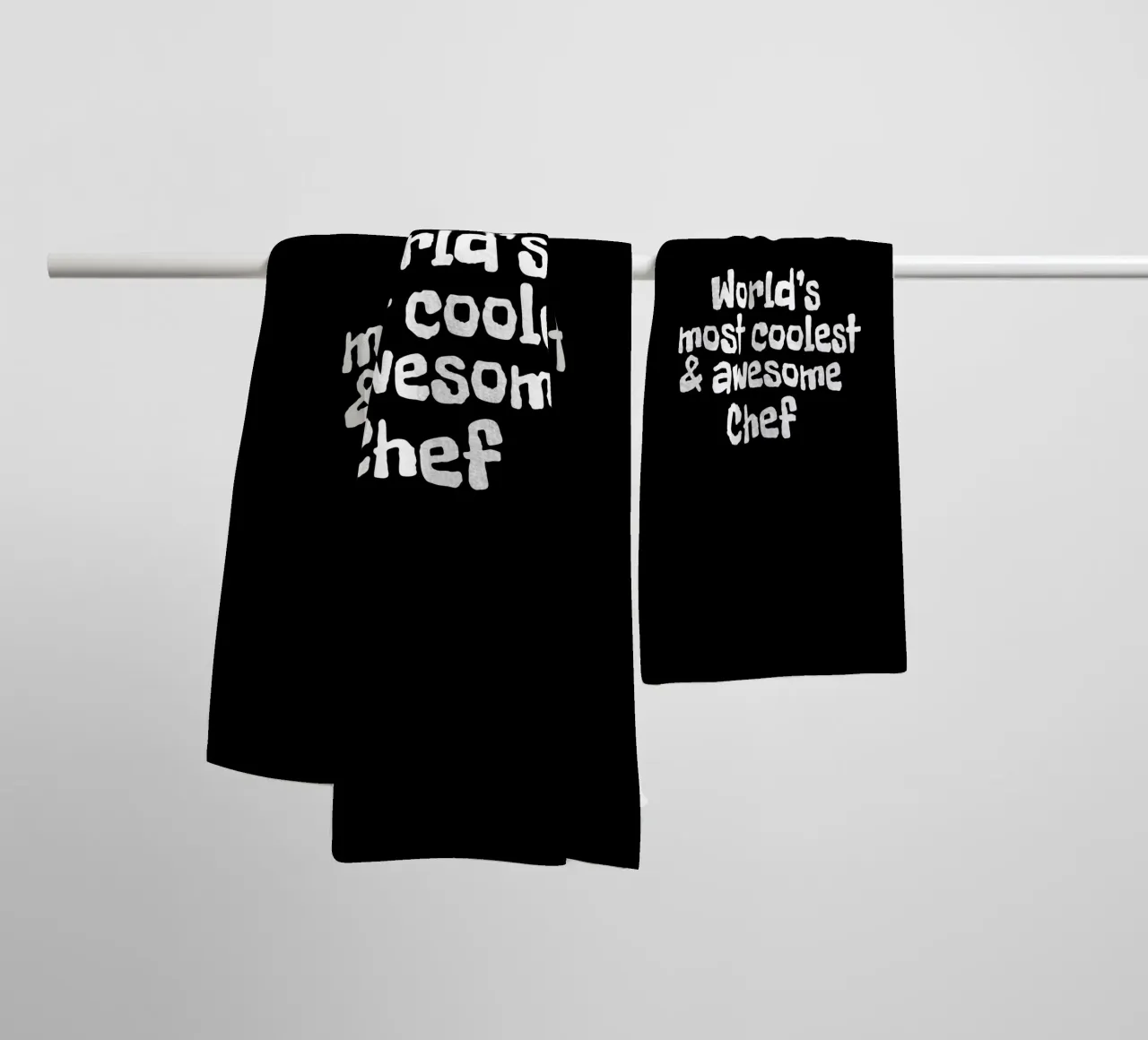 World's most coolest and awesome chef asciugamano da bagno da happieeagle