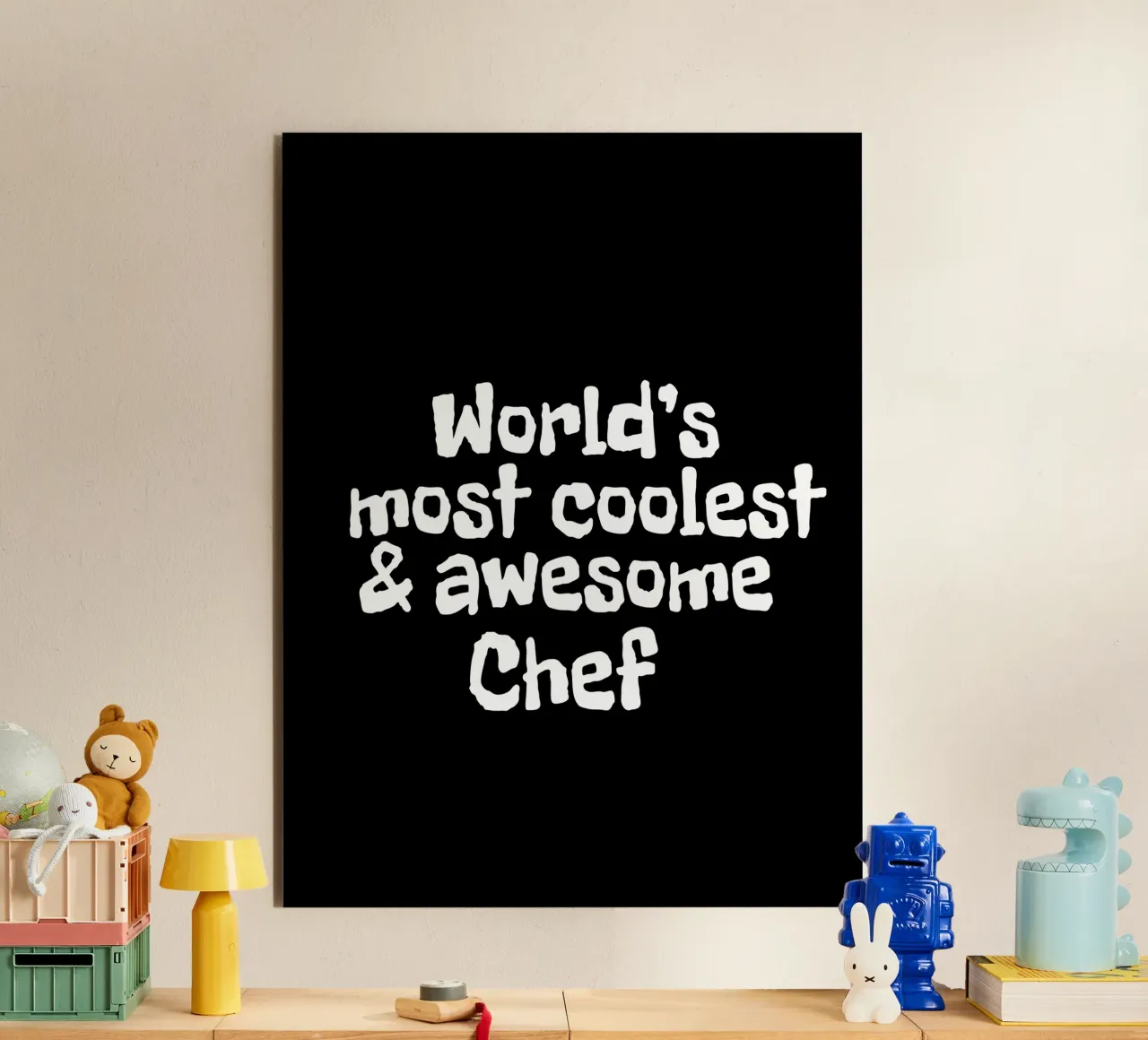World's most coolest and awesome chef alluminio dibond da happieeagle