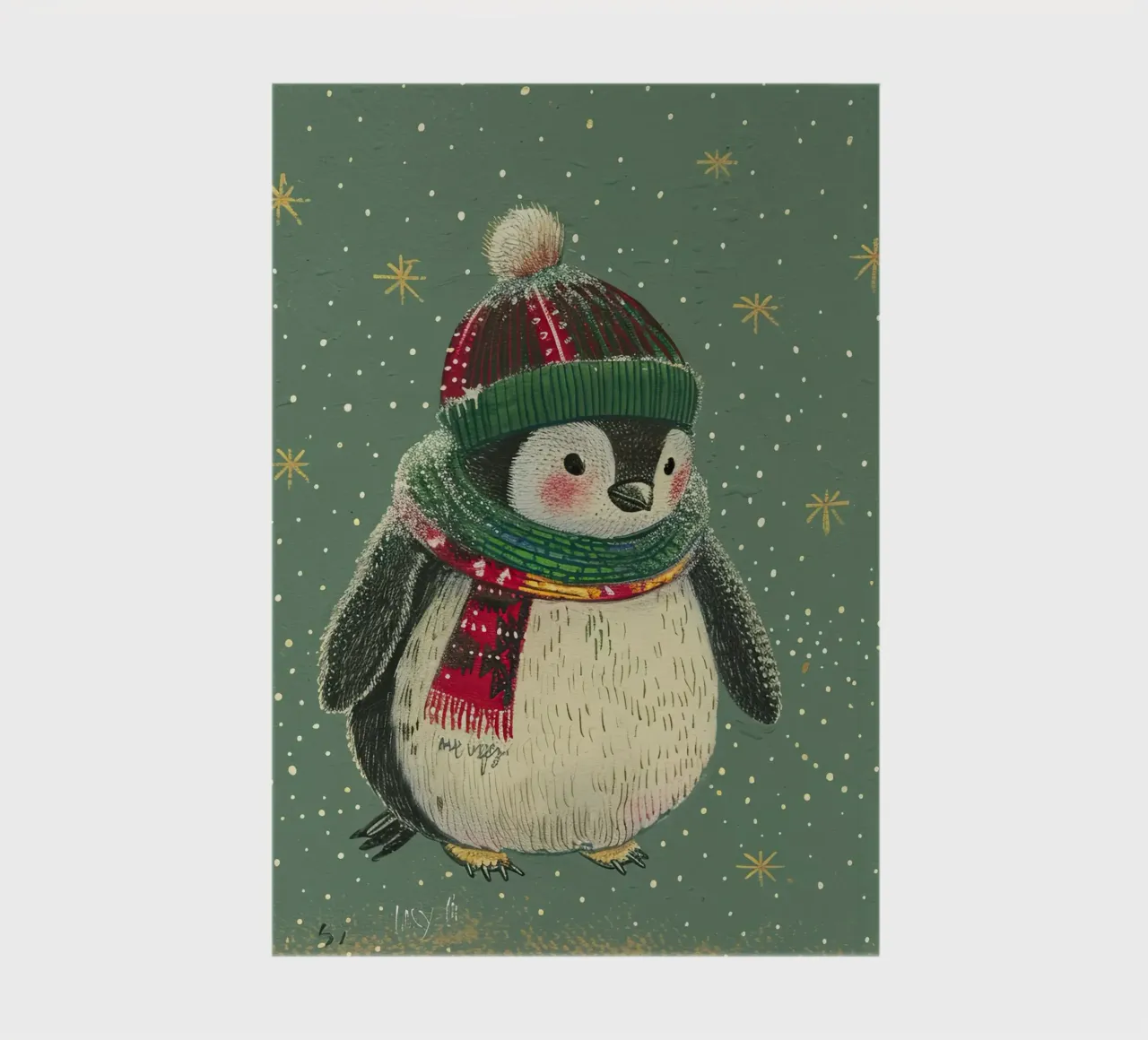 Douceur dans la neige carnet de notes de Rustic Grace Studio 02