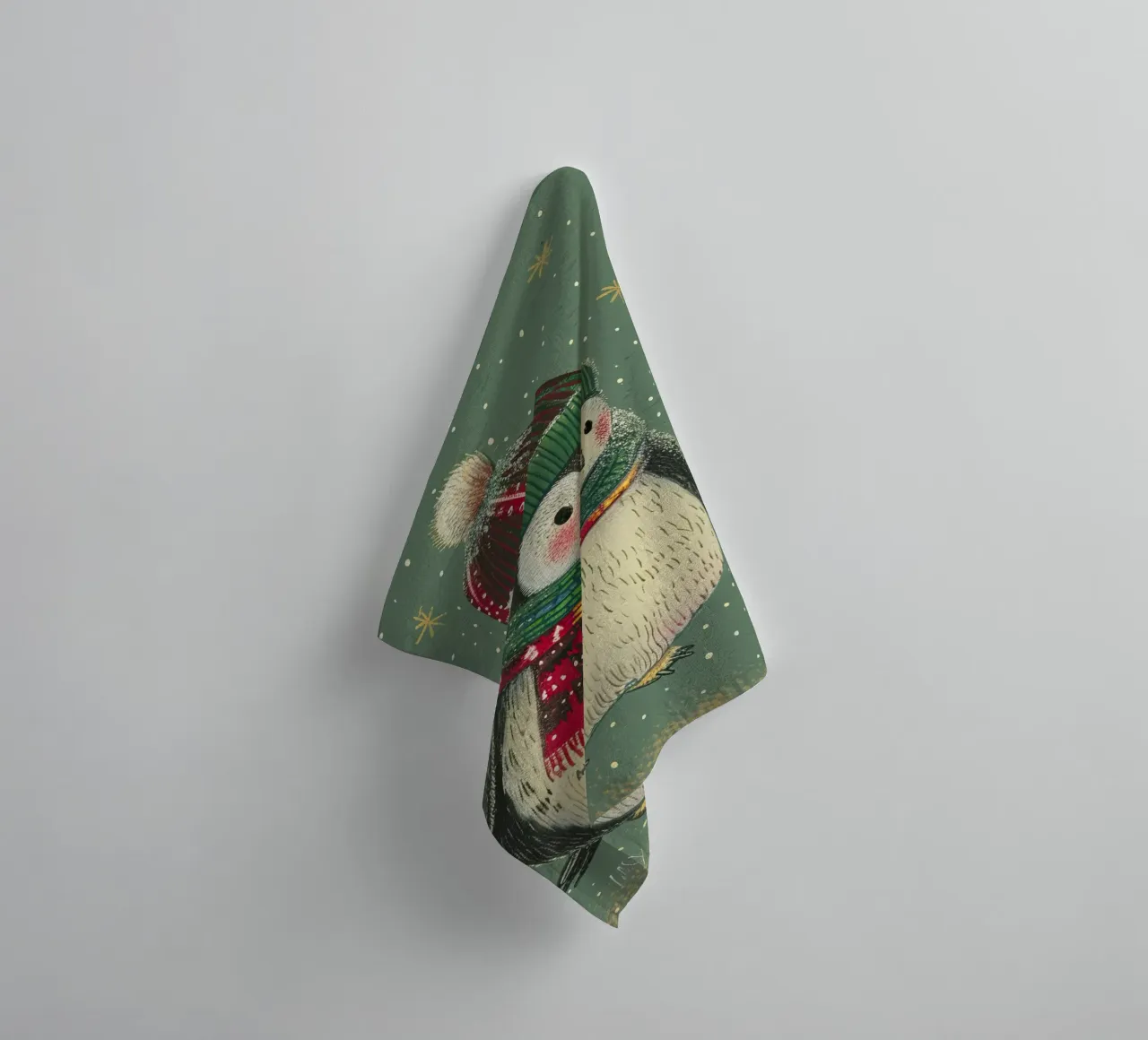 Douceur dans la neige serviette de bain de Rustic Grace Studio 02
