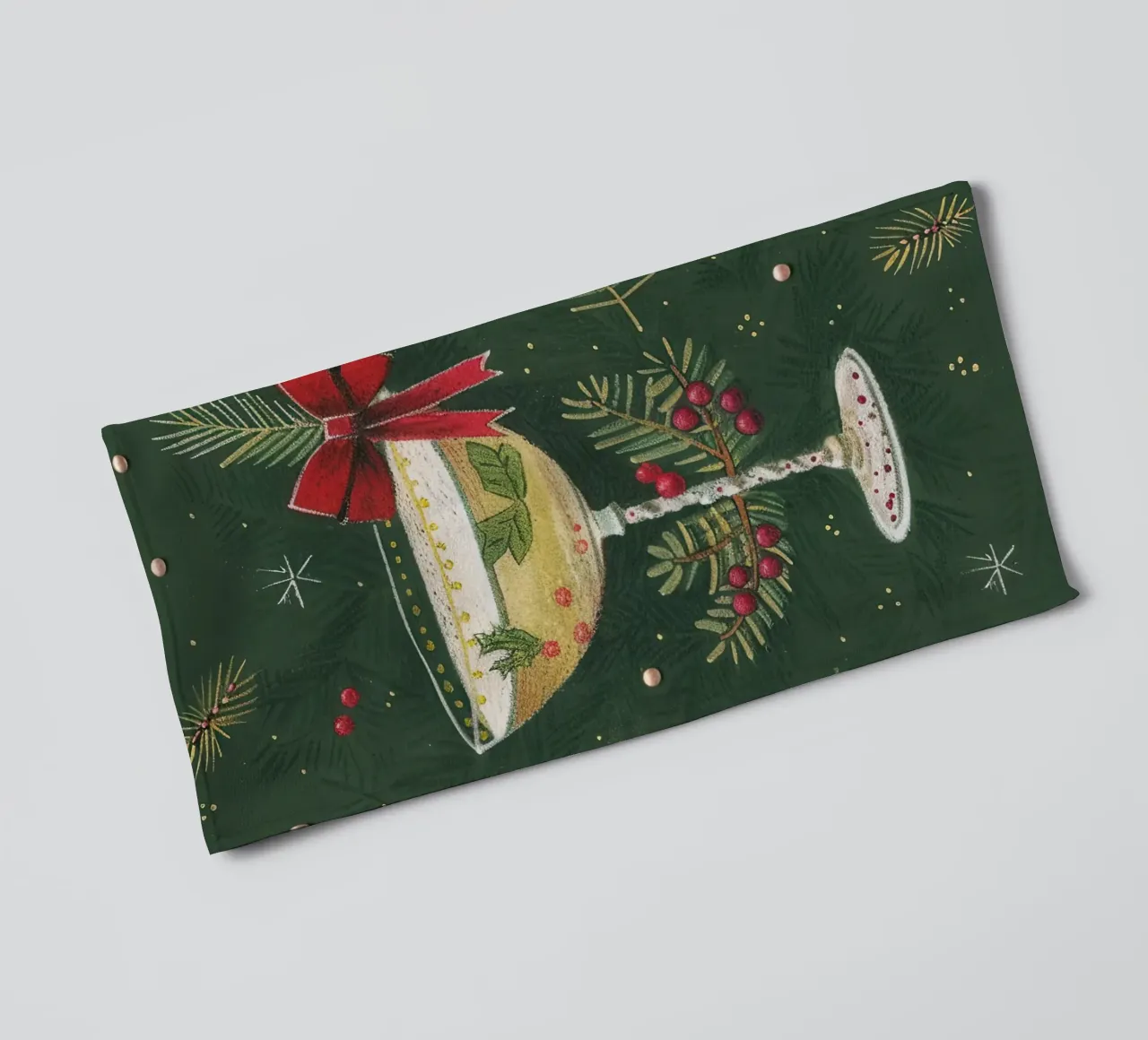 Allegria per le feste asciugamano da bagno da Rustic Grace Studio 02