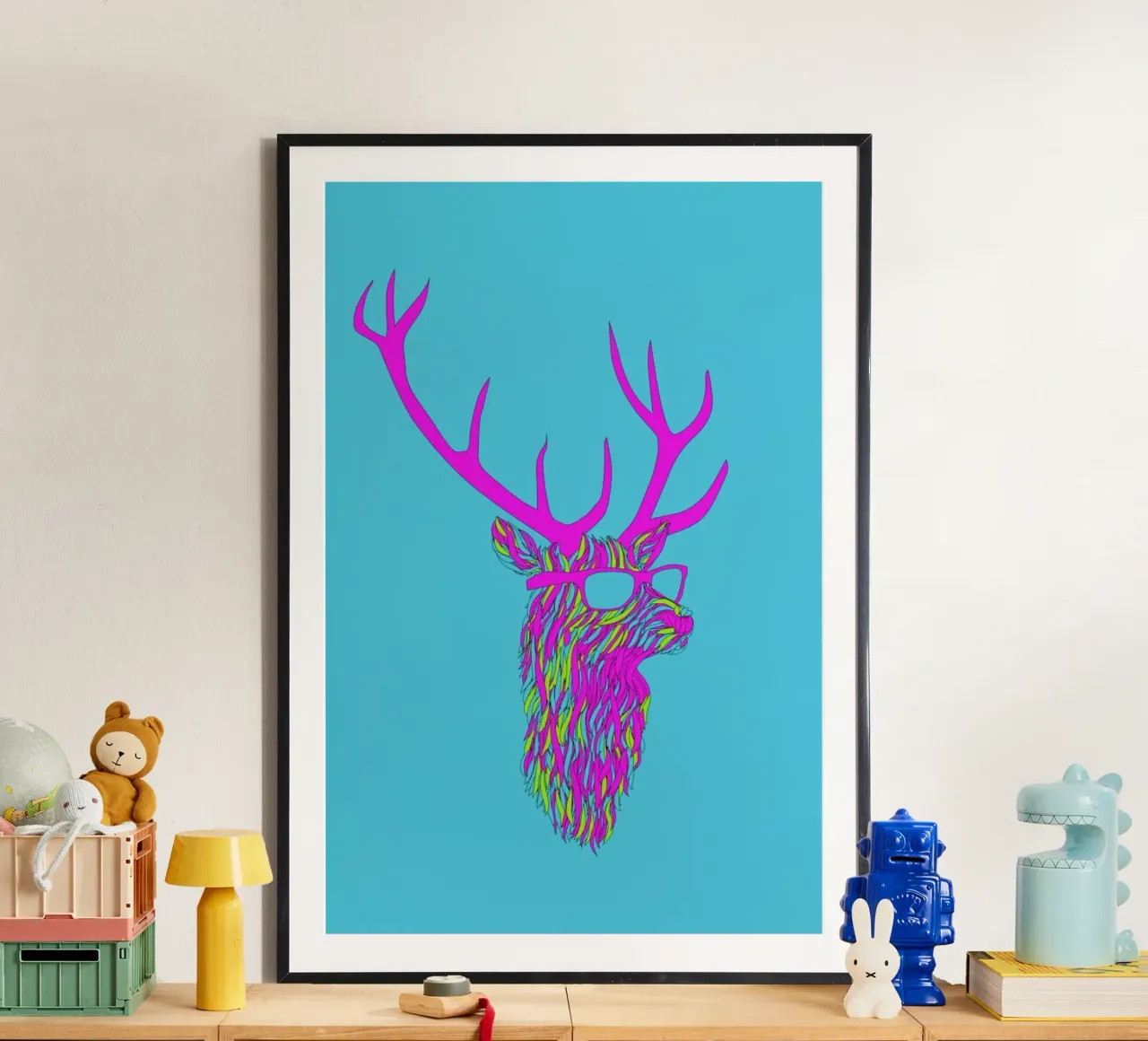 Party deer poster da Róbert Farkas