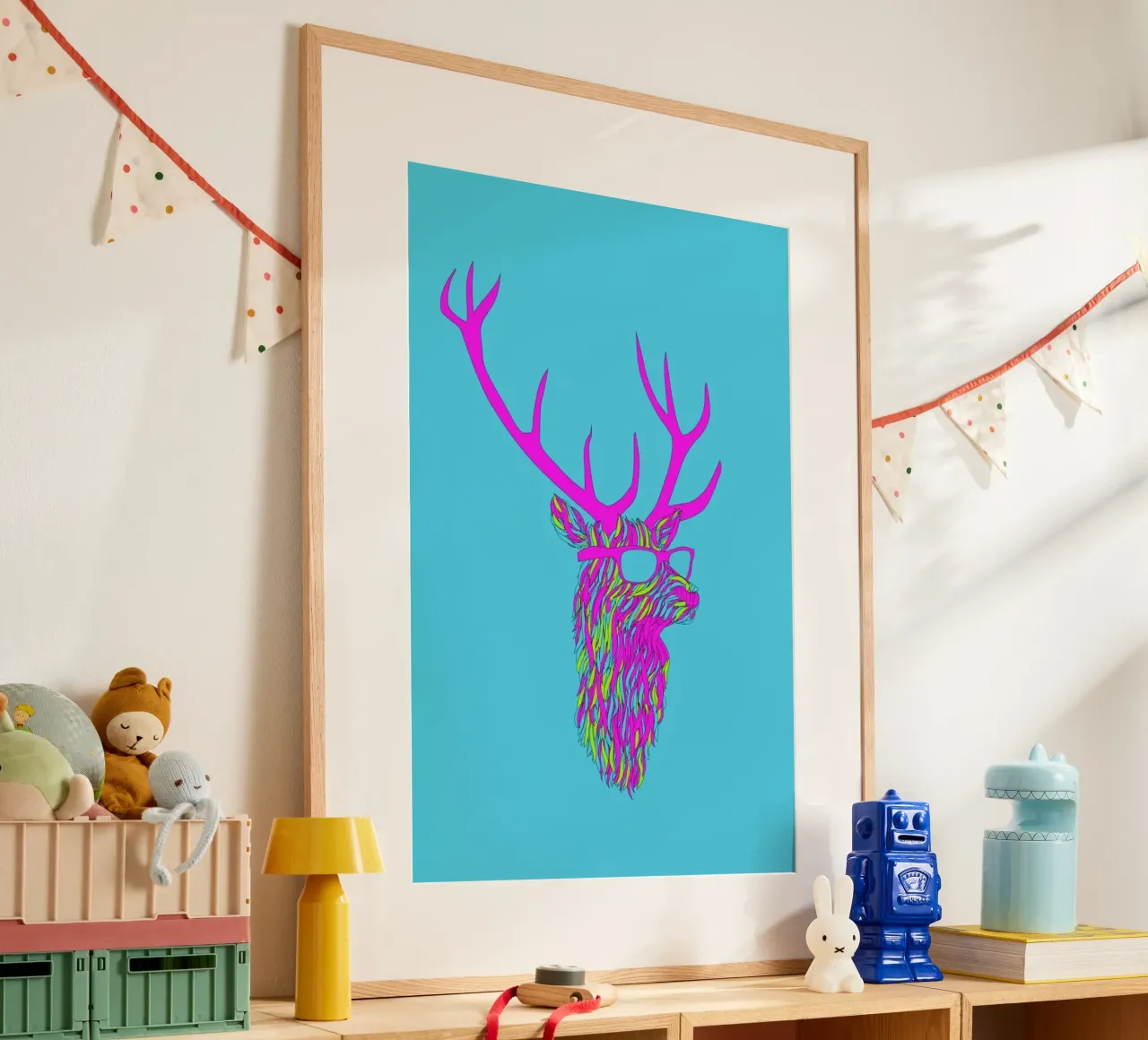 Party deer poster da Róbert Farkas