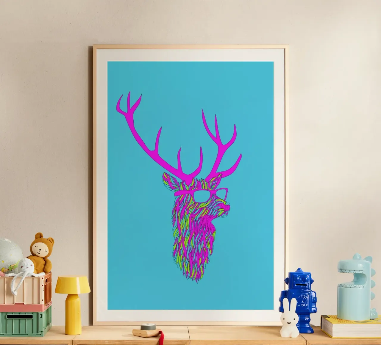Party deer poster da Róbert Farkas