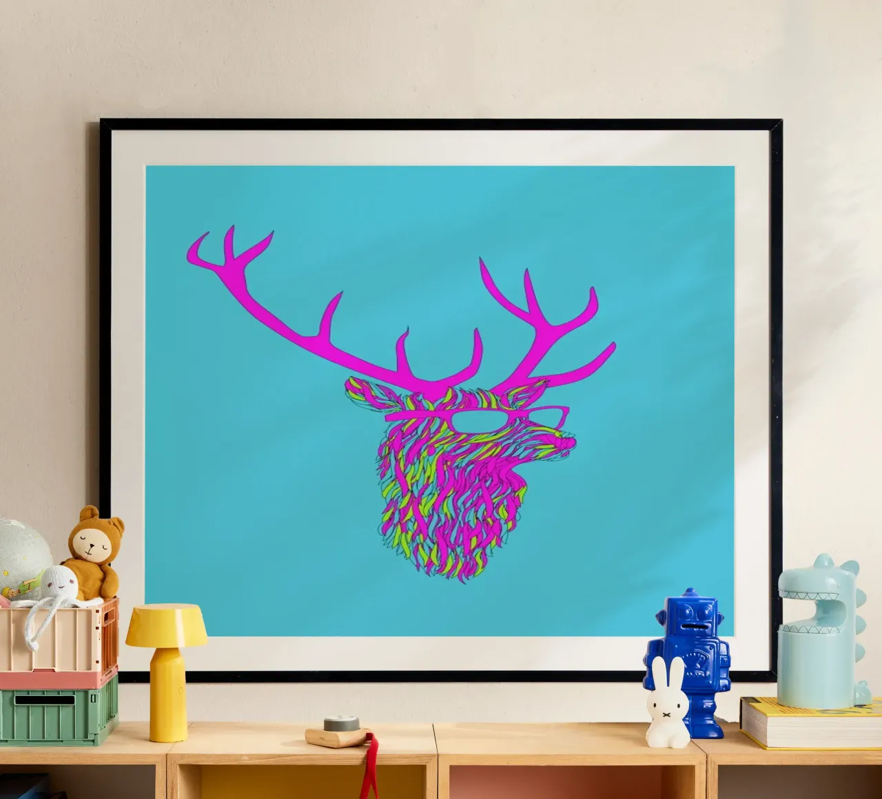Party deer poster da Róbert Farkas