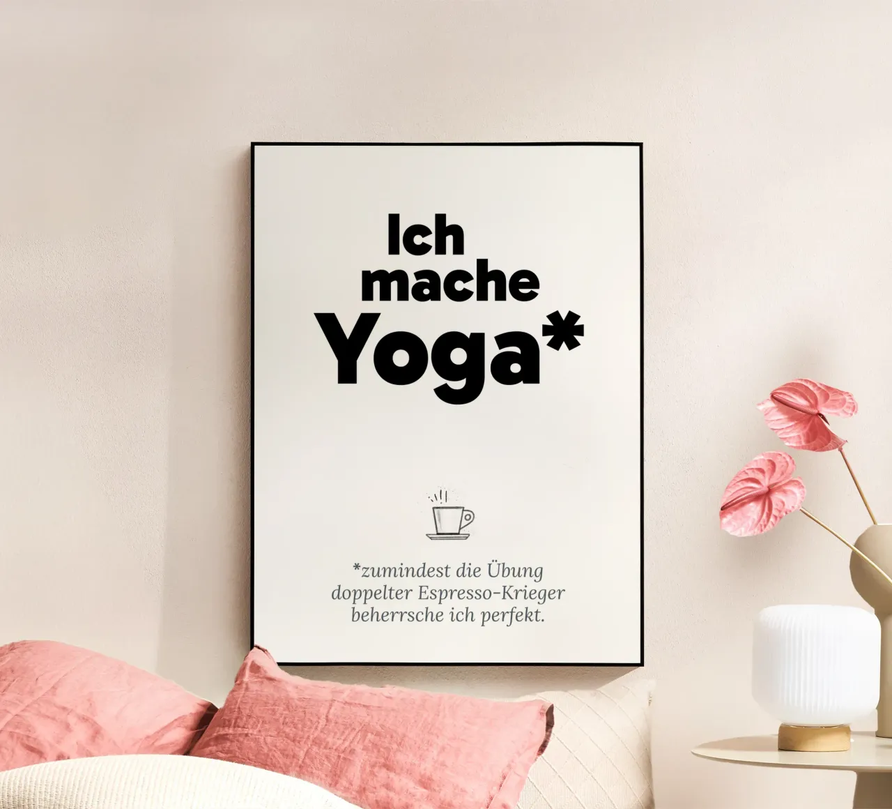 Espresso Yoga plexiglass da color&shape