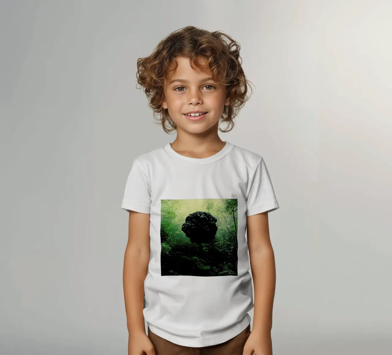 Blacks Kinder T-Shirt von Eugene Soloviev