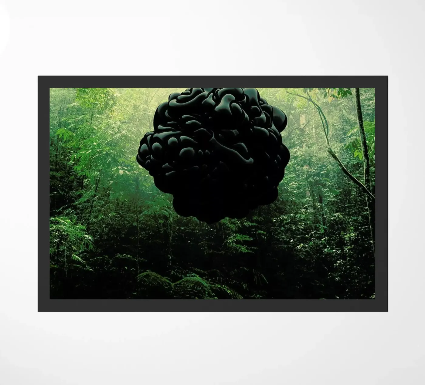 Blacks Fußmatte von Eugene Soloviev