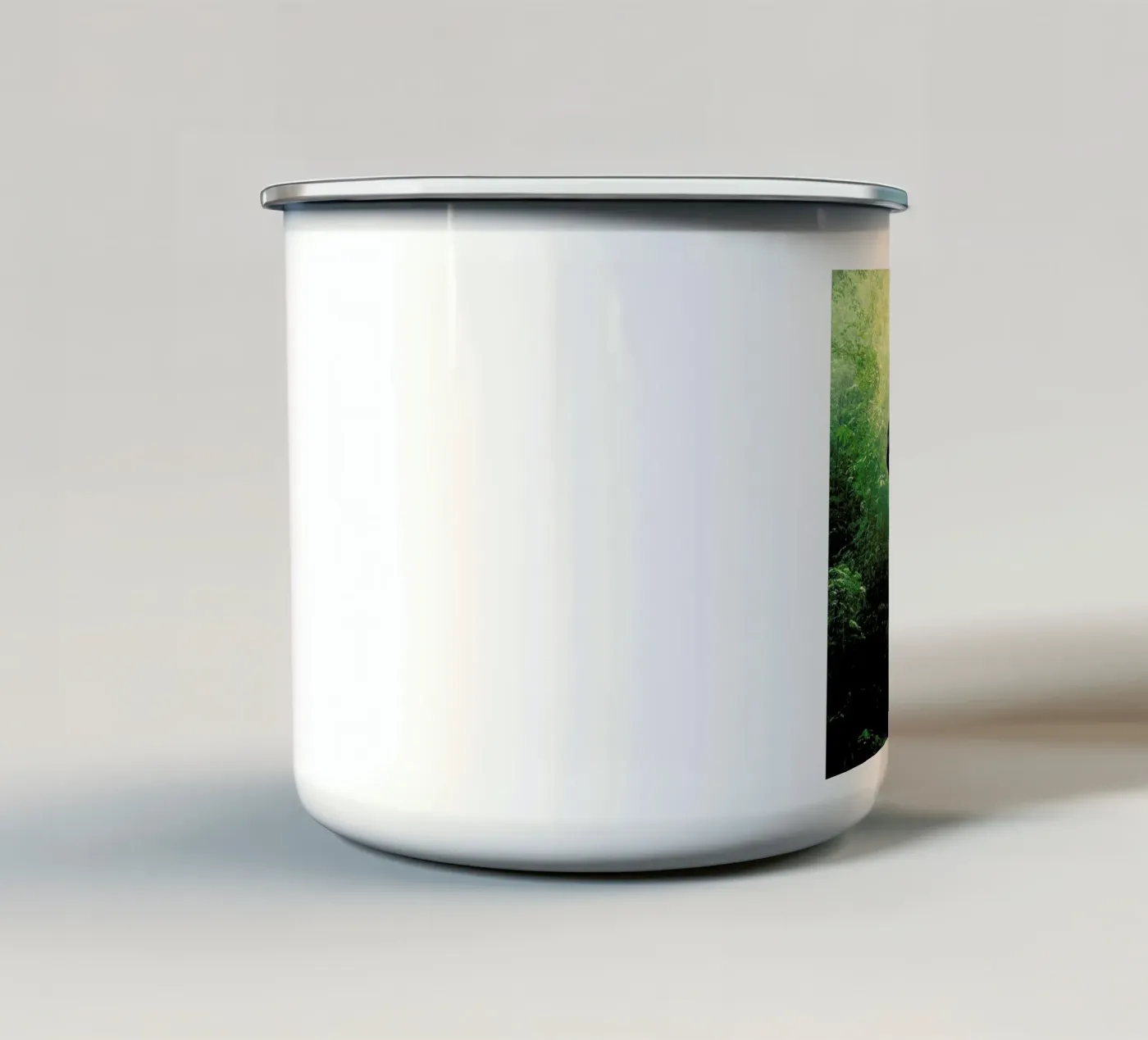 Blacks emaille mok van Eugene Soloviev