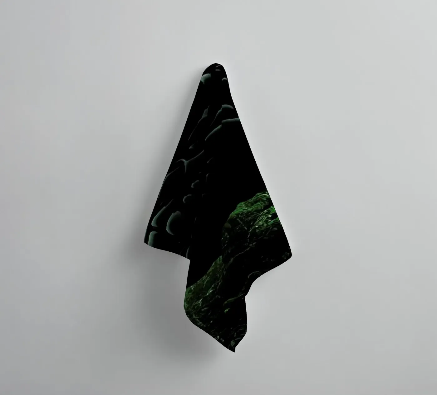 Blacks towel by Eugene Soloviev
