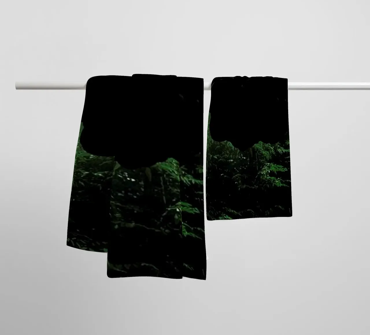 Blacks towel by Eugene Soloviev
