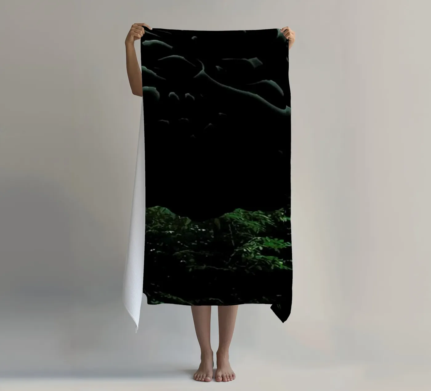 Blacks Strandtuch von Eugene Soloviev