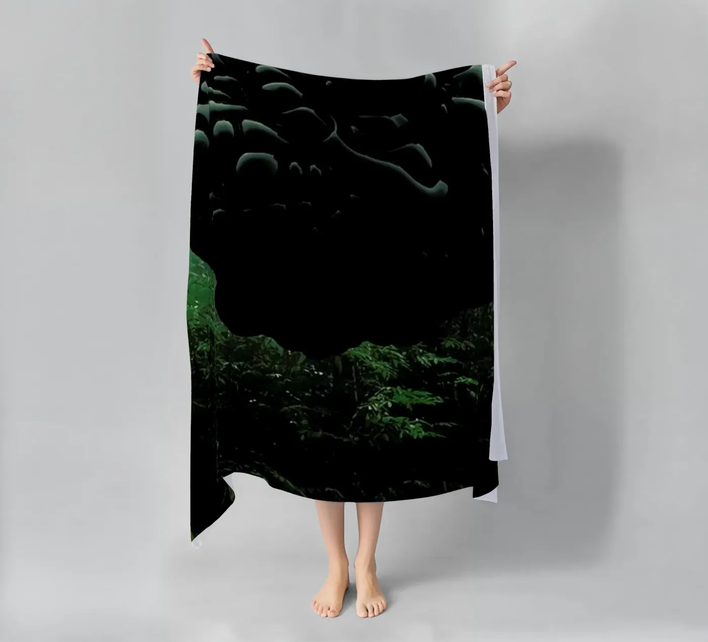 Blacks Strandtuch von Eugene Soloviev