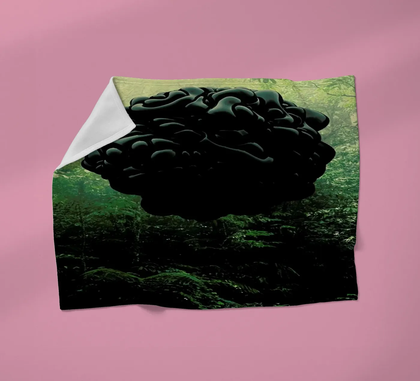 Blacks Fleecedecke von Eugene Soloviev