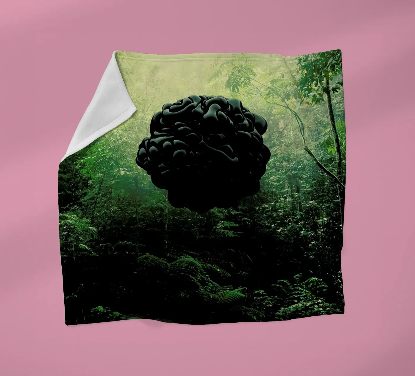 Blacks Fleecedecke von Eugene Soloviev