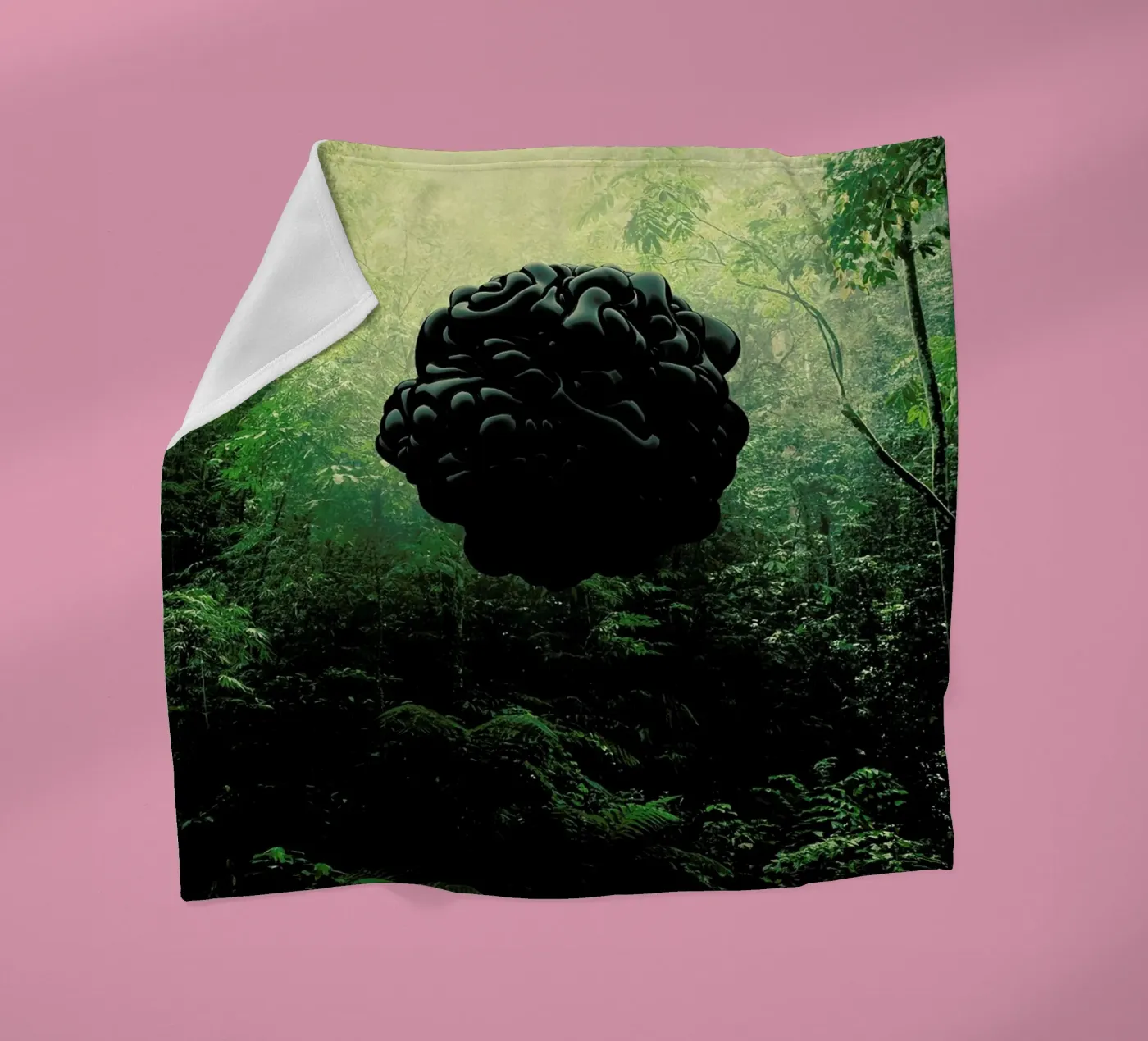 Blacks Fleecedecke von Eugene Soloviev