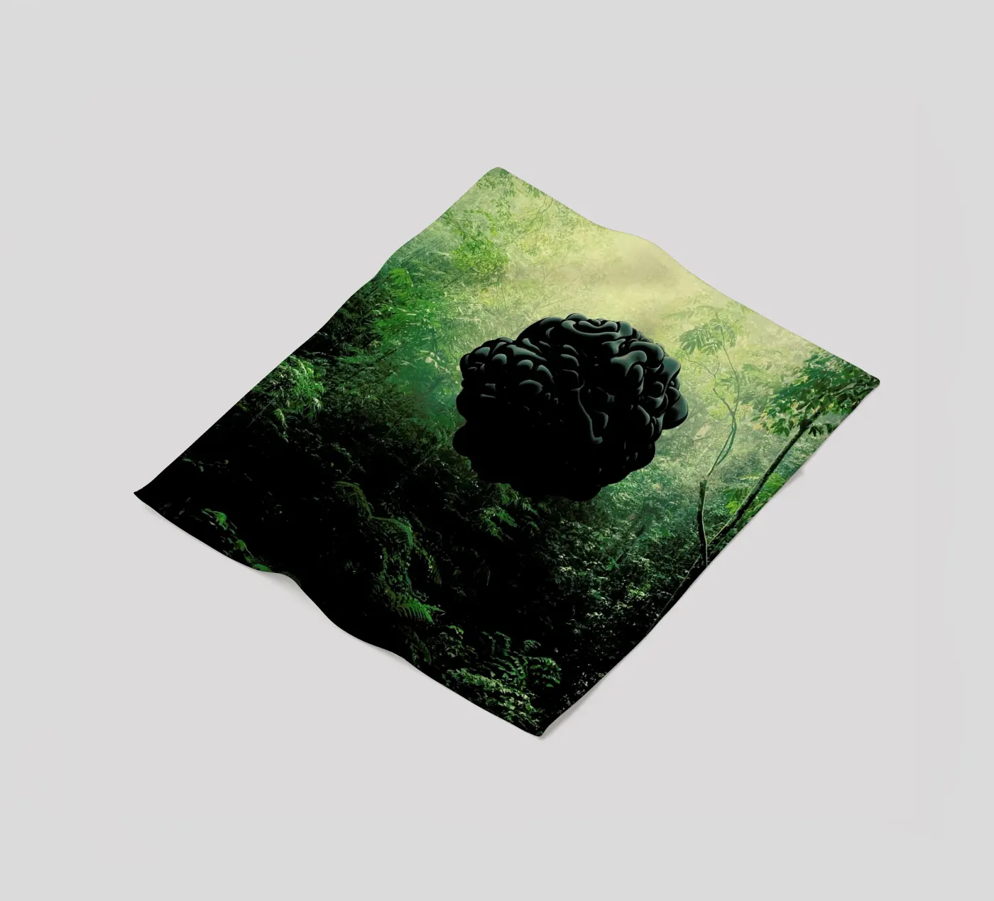 Blacks Fleecedecke von Eugene Soloviev