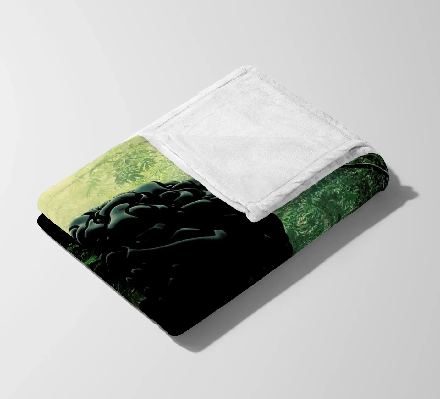 Blacks Fleecedecke von Eugene Soloviev