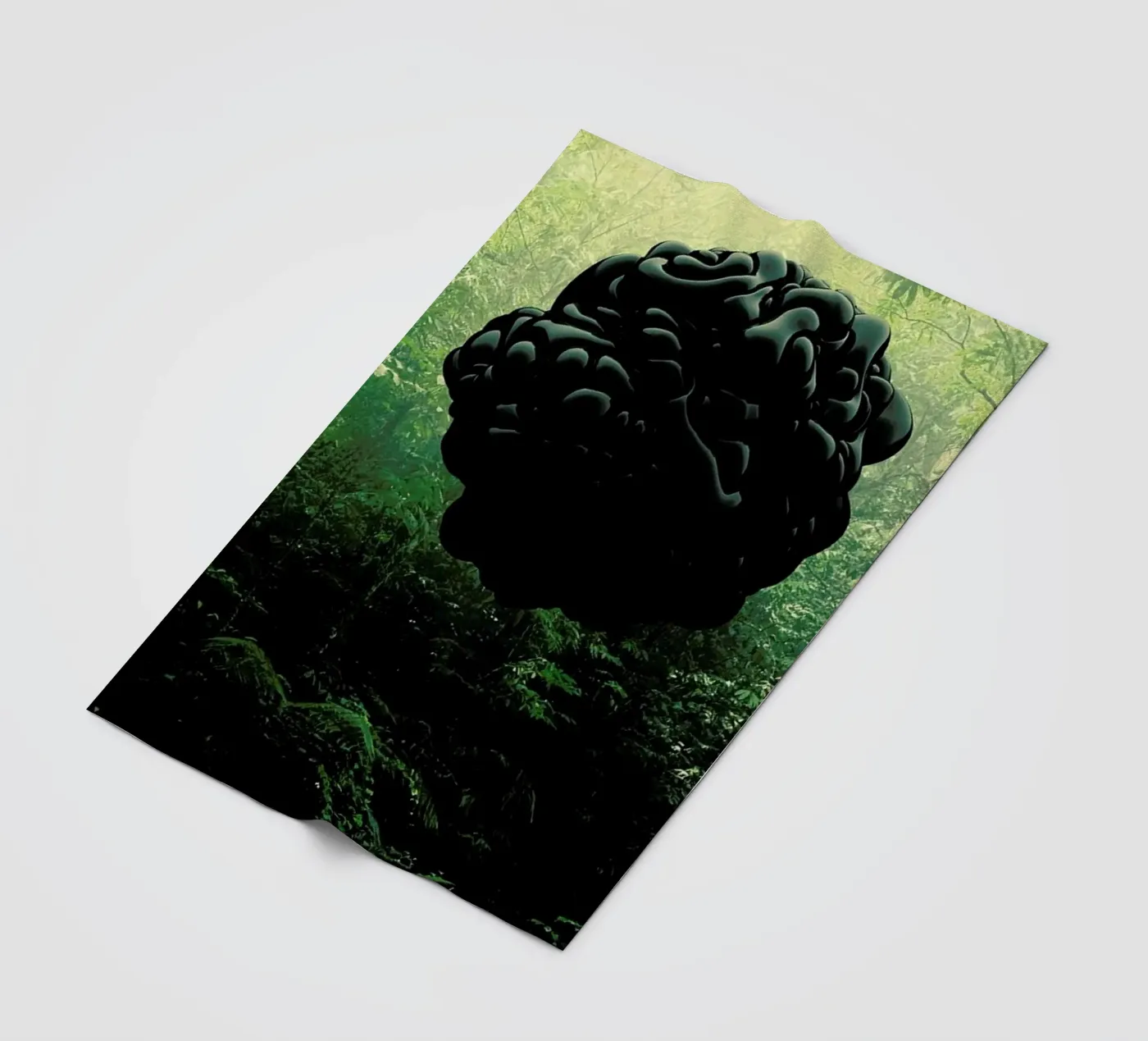 Blacks Fleecedecke von Eugene Soloviev