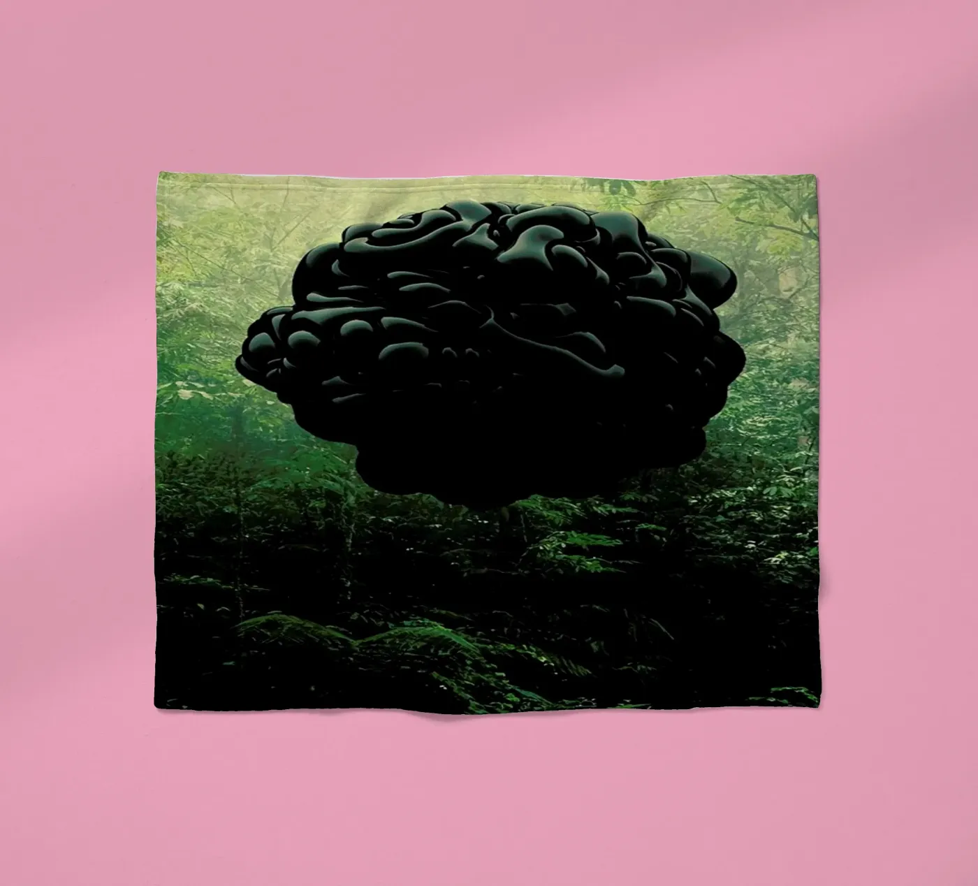 Blacks Fleecedecke von Eugene Soloviev