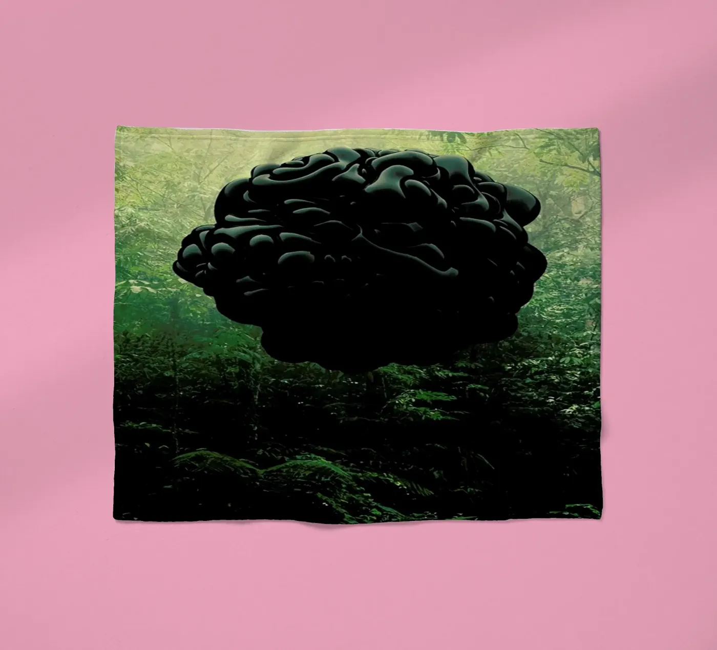 Blacks Fleecedecke von Eugene Soloviev