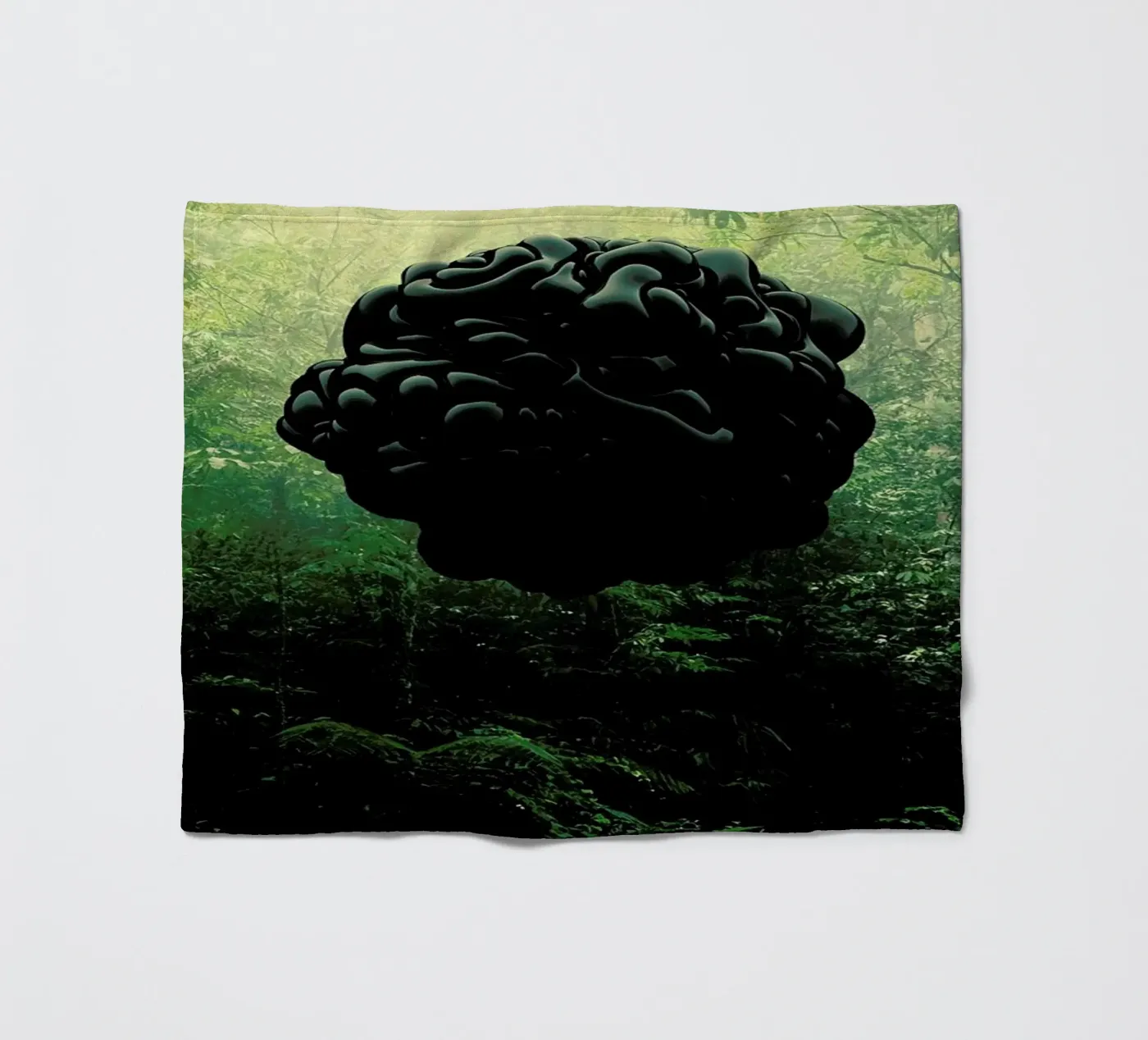 Blacks Fleecedecke von Eugene Soloviev
