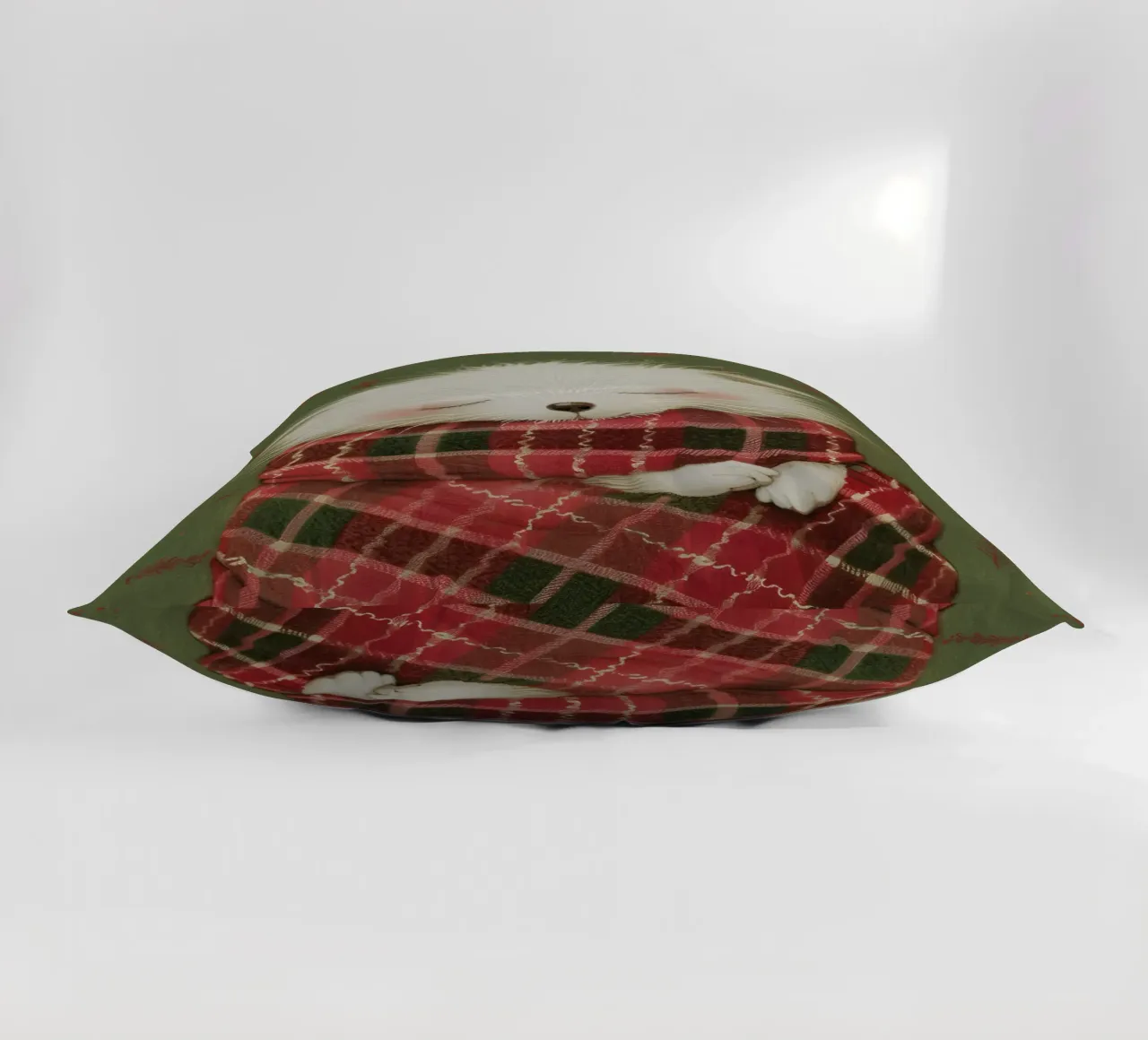 Cozy Pup Dreams decorative cushion by Rustic Grace Studio 02