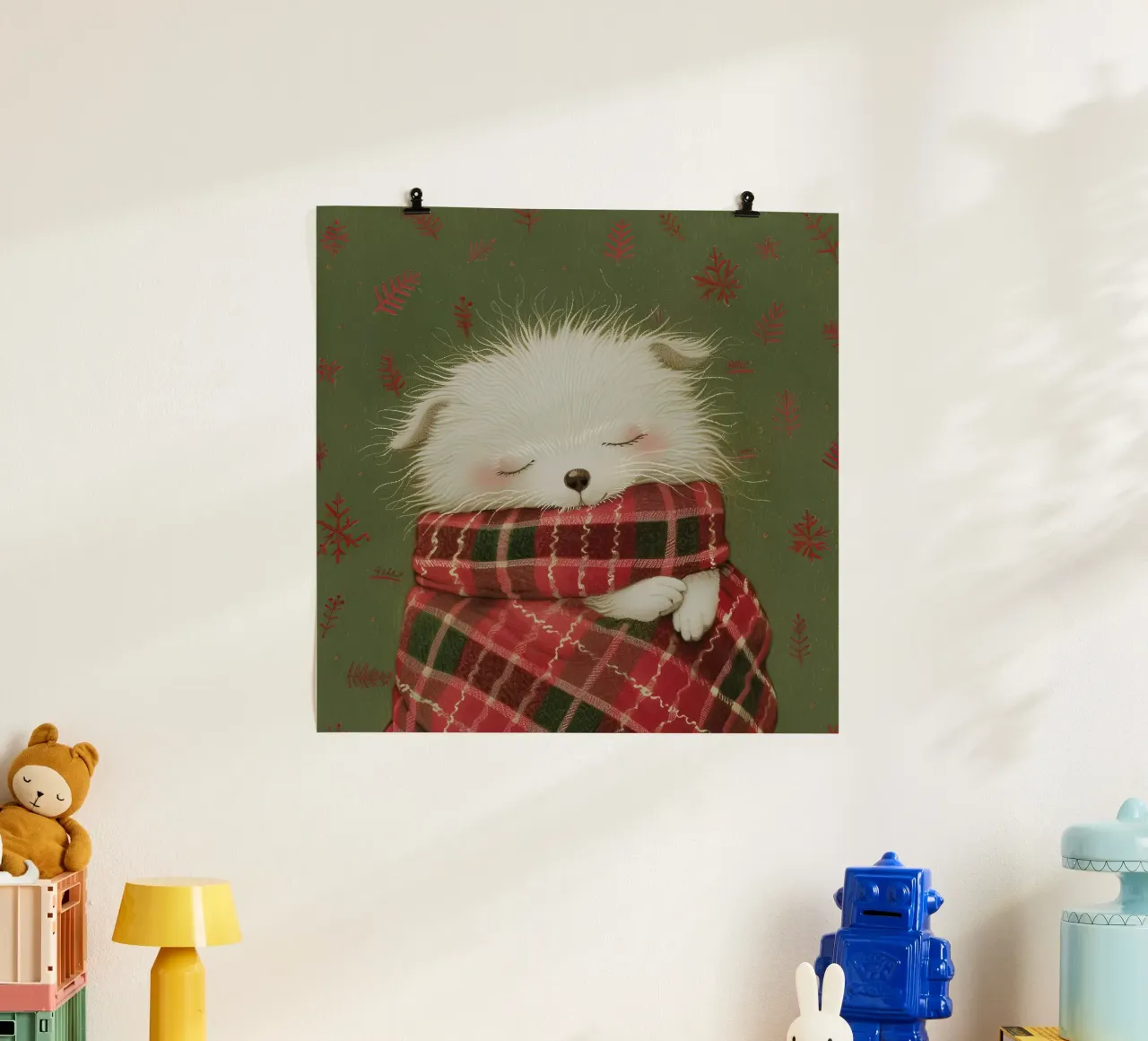Cozy Pup Dreams hahnemühle by Rustic Grace Studio 02