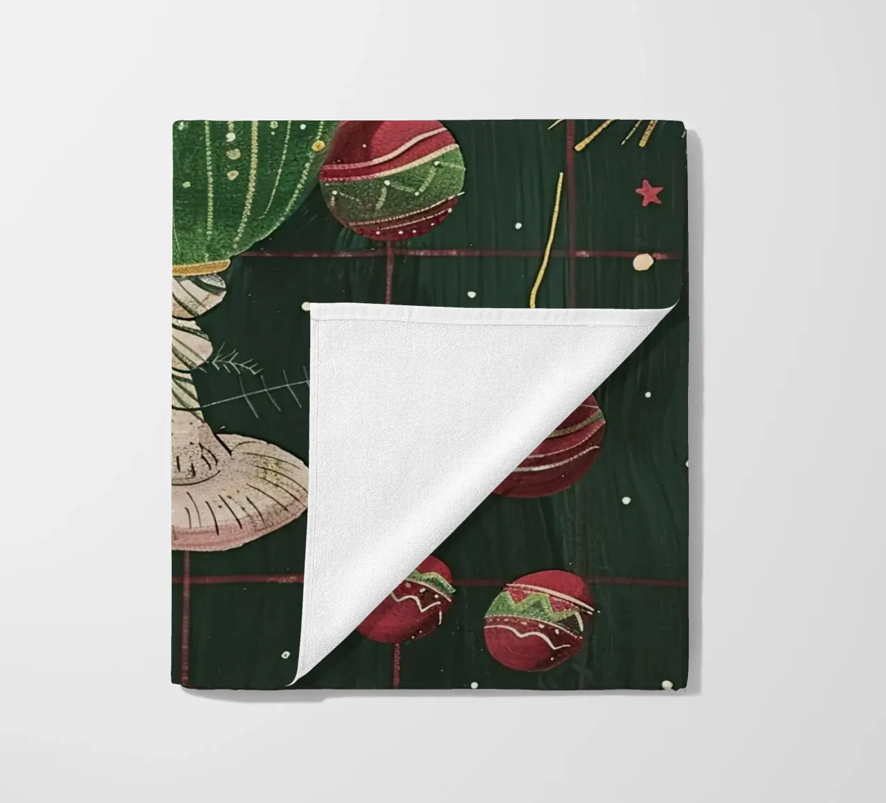 Bicchiere verde di gioia telo mare da Rustic Grace Studio 02