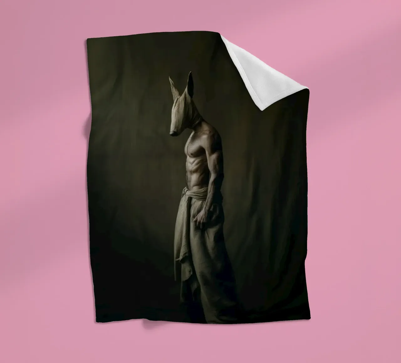 Bark Fleecedecke von Art Unleashed