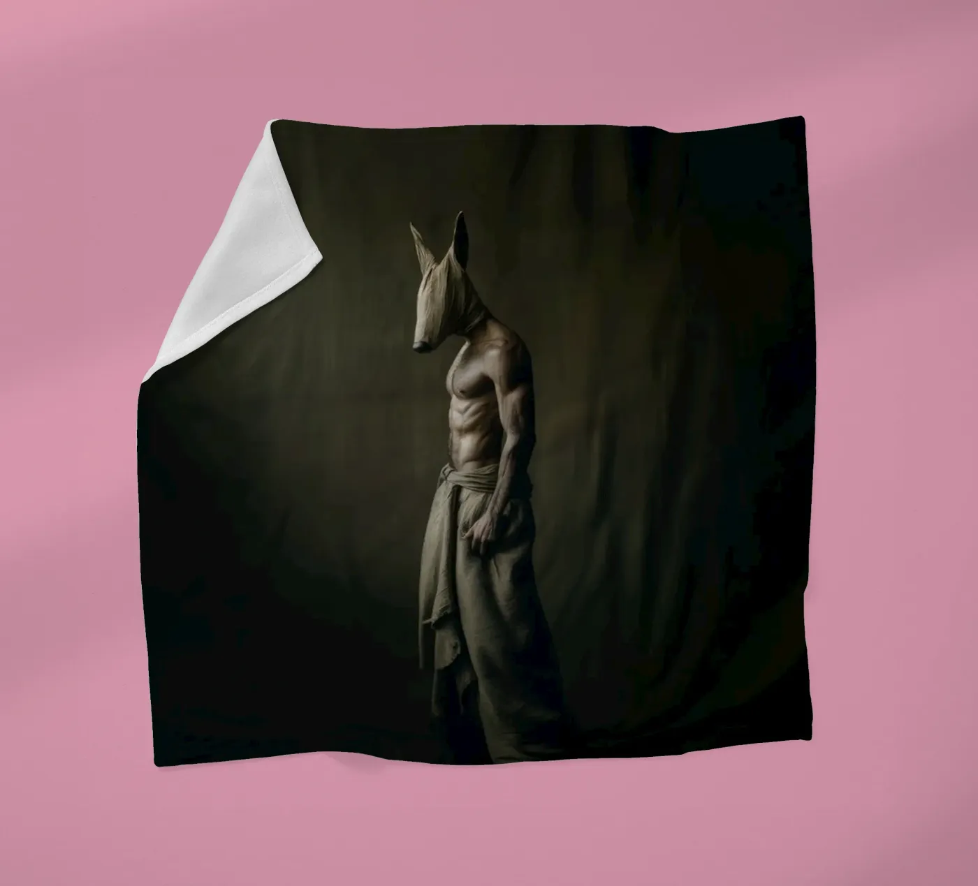 Bark plaid polaire de Art Unleashed