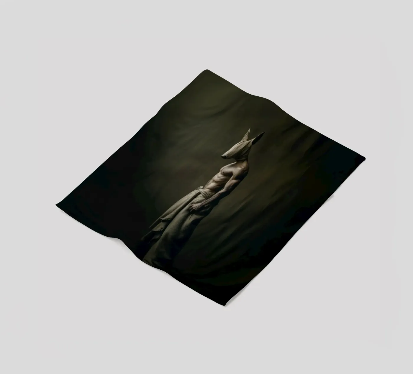 Bark plaid polaire de Art Unleashed