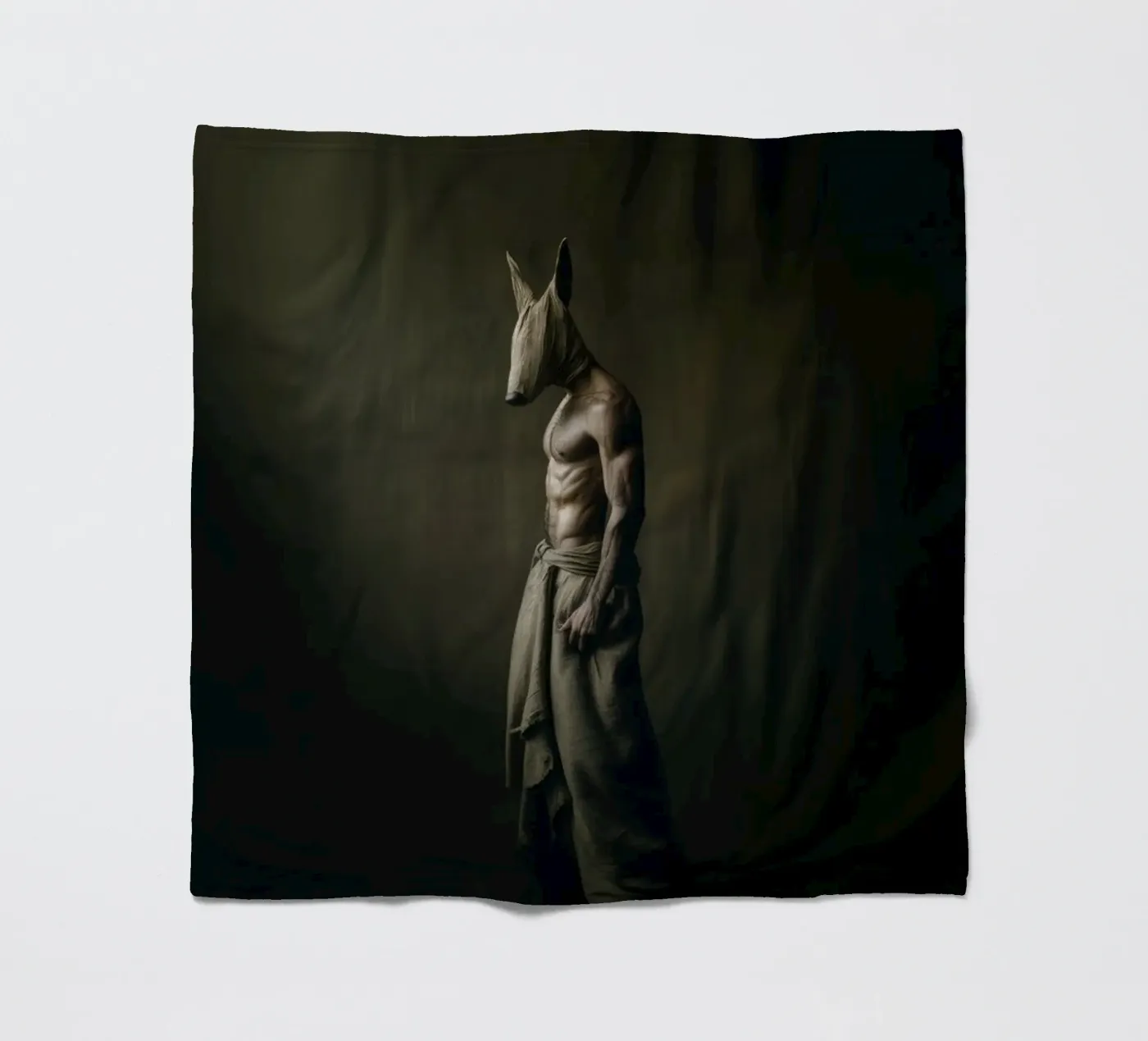 Bark plaid polaire de Art Unleashed