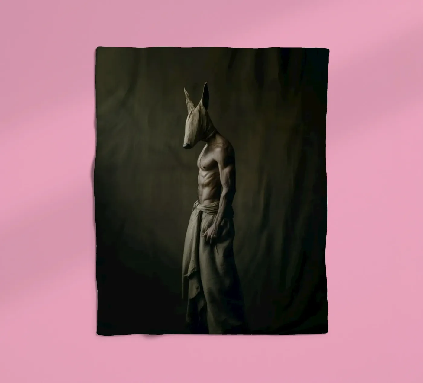 Bark plaid polaire de Art Unleashed