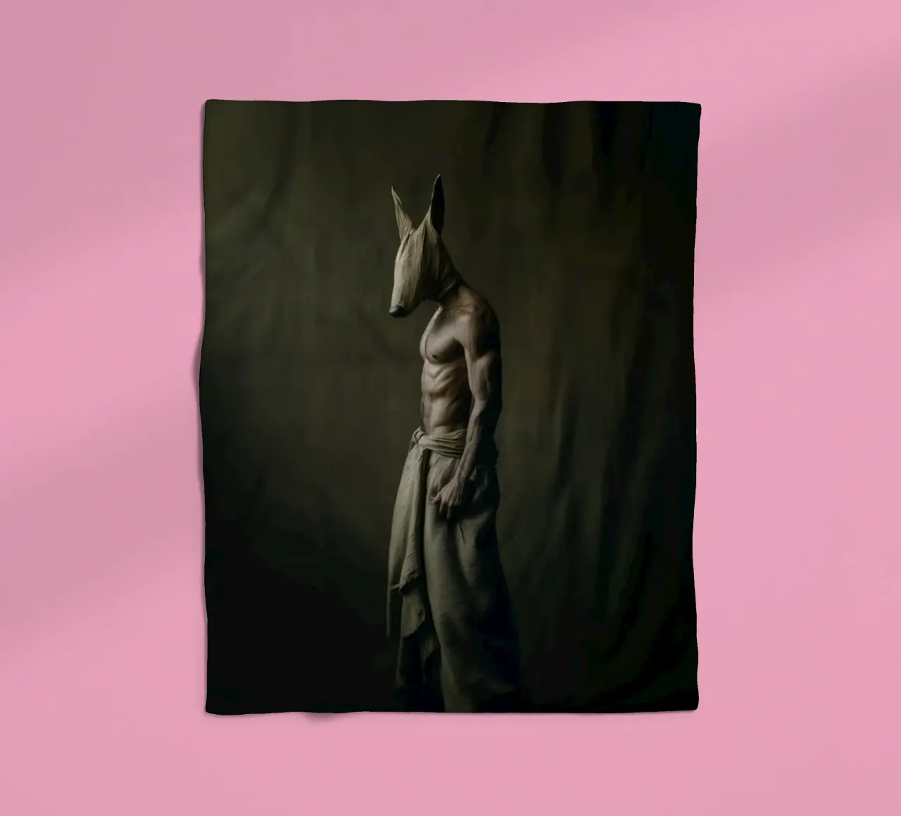 Bark Fleecedecke von Art Unleashed