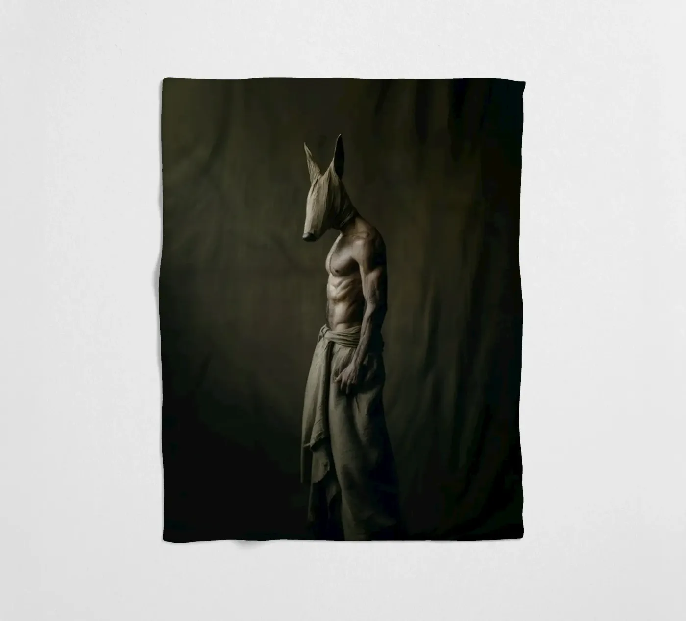 Bark plaid polaire de Art Unleashed