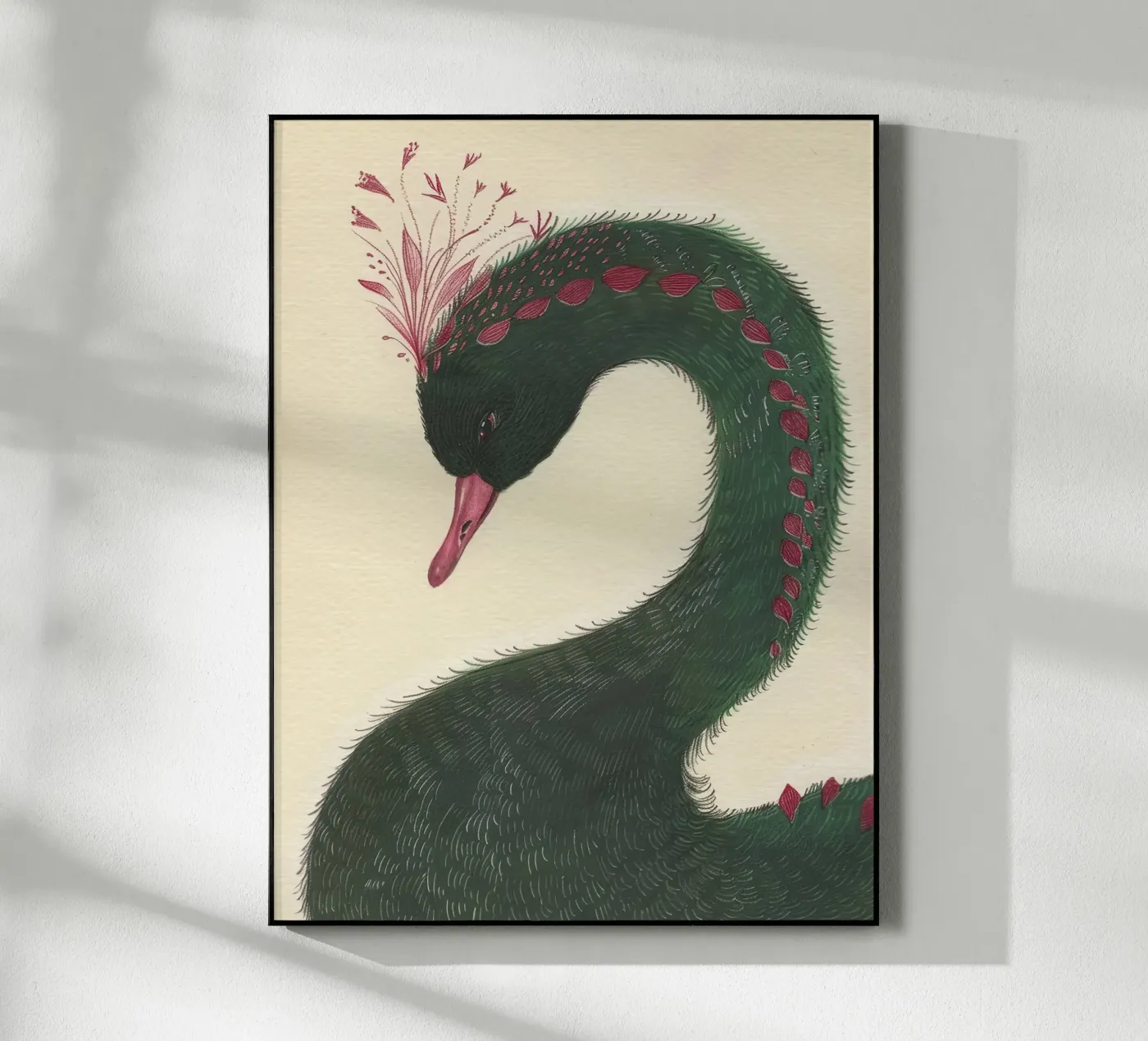 Il Cigno Regale plexiglass da Rustic Grace Studio 02