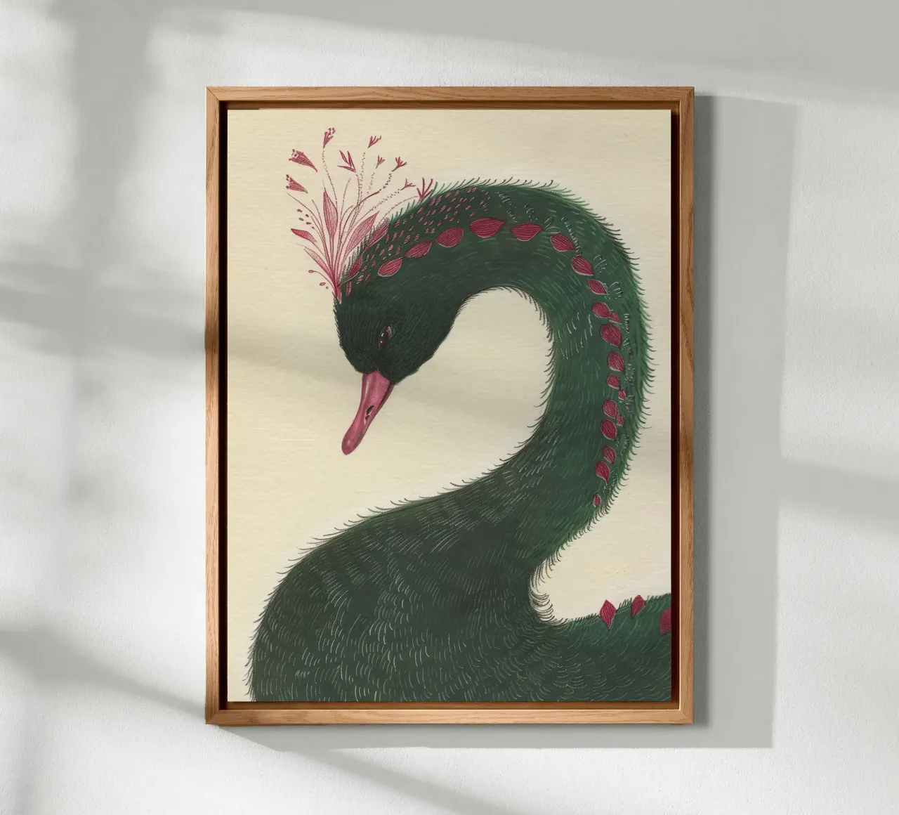 The Regal Swan forex plate by Rustic Grace Studio 02
