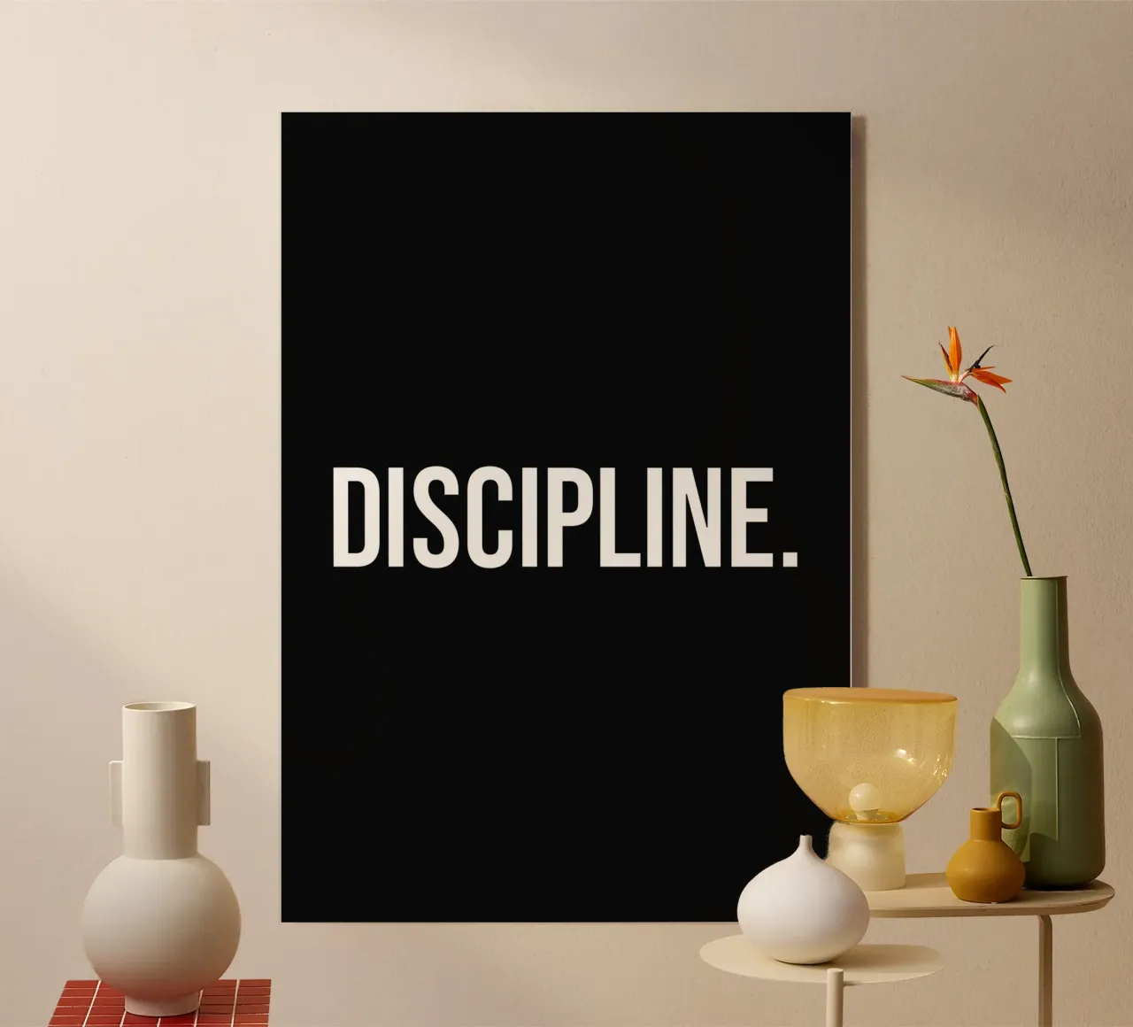 Discipline plexiglass da Paigaam Studio