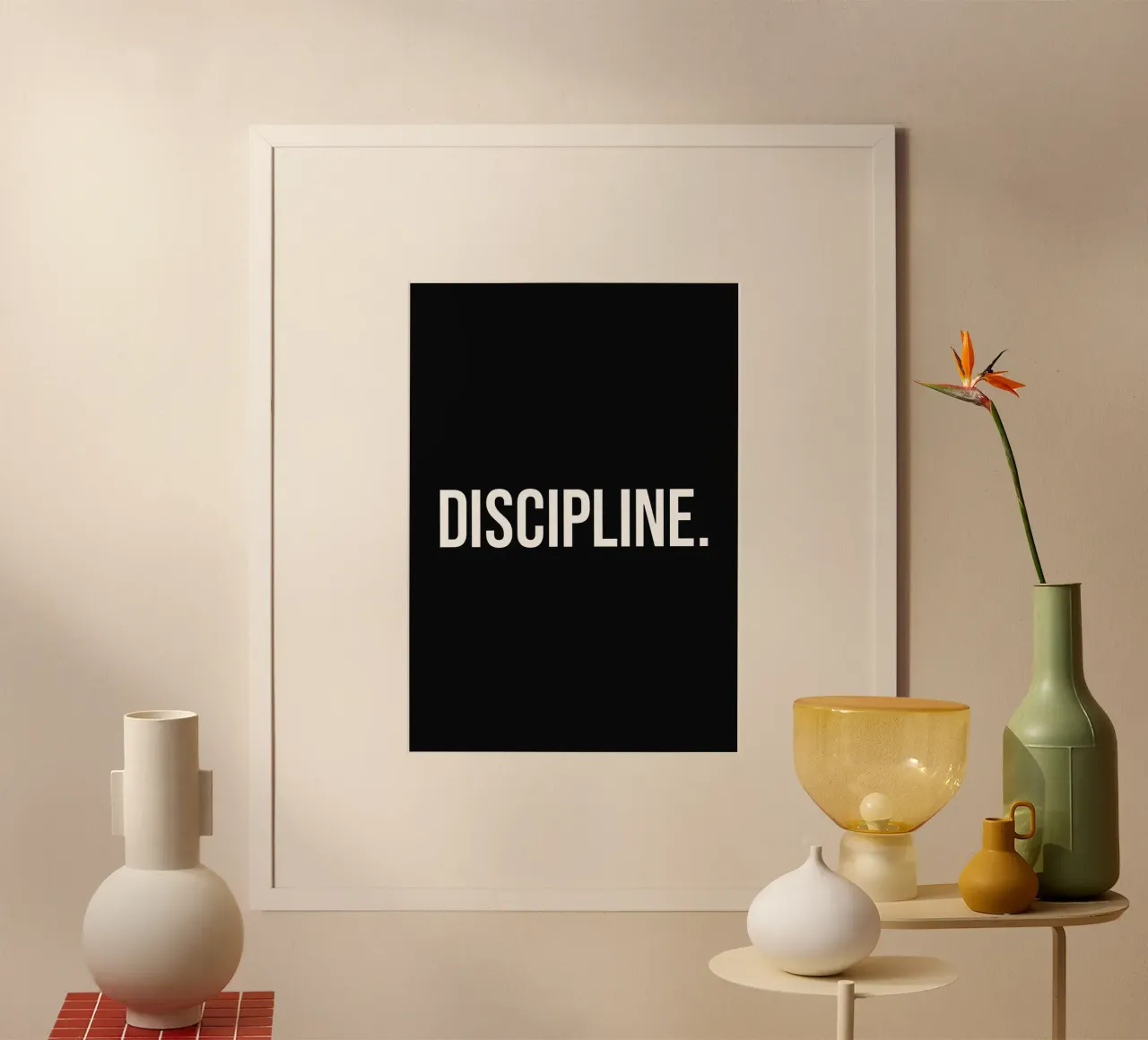 Discipline poster da Paigaam Studio