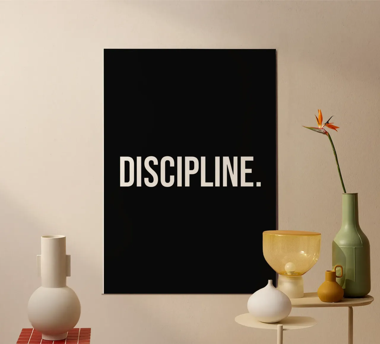 Discipline poster da Paigaam Studio